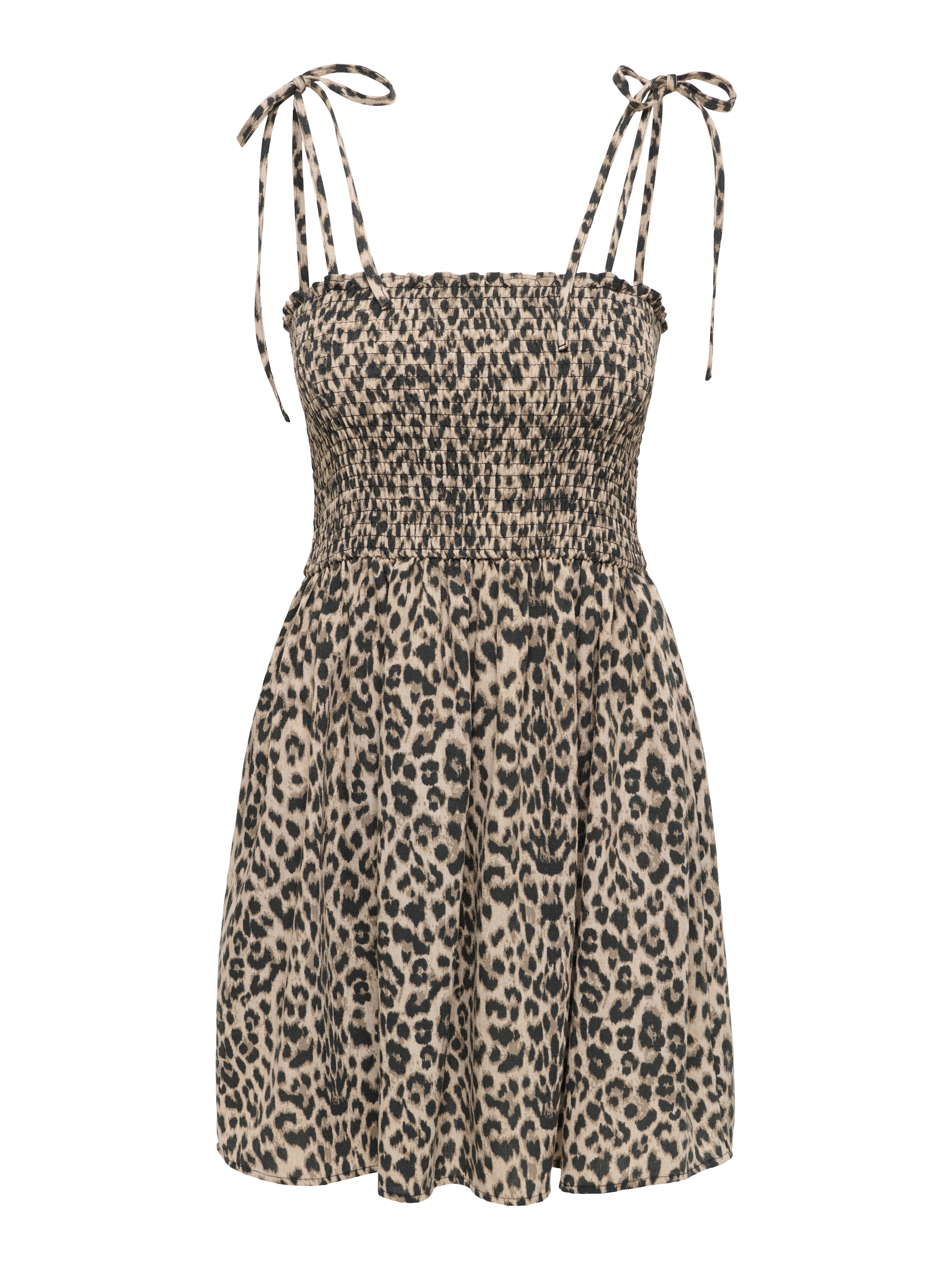 ONLY Sommerkleid "ONLEMMIA SMOCK DRESS PNT" Materialmix, stretch günstig online kaufen