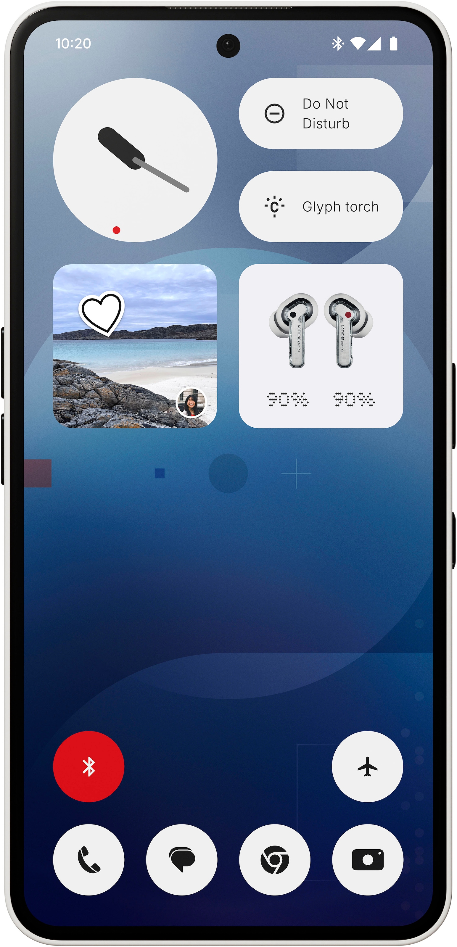 NOTHING Smartphone »PHONE (3a)«, weiß