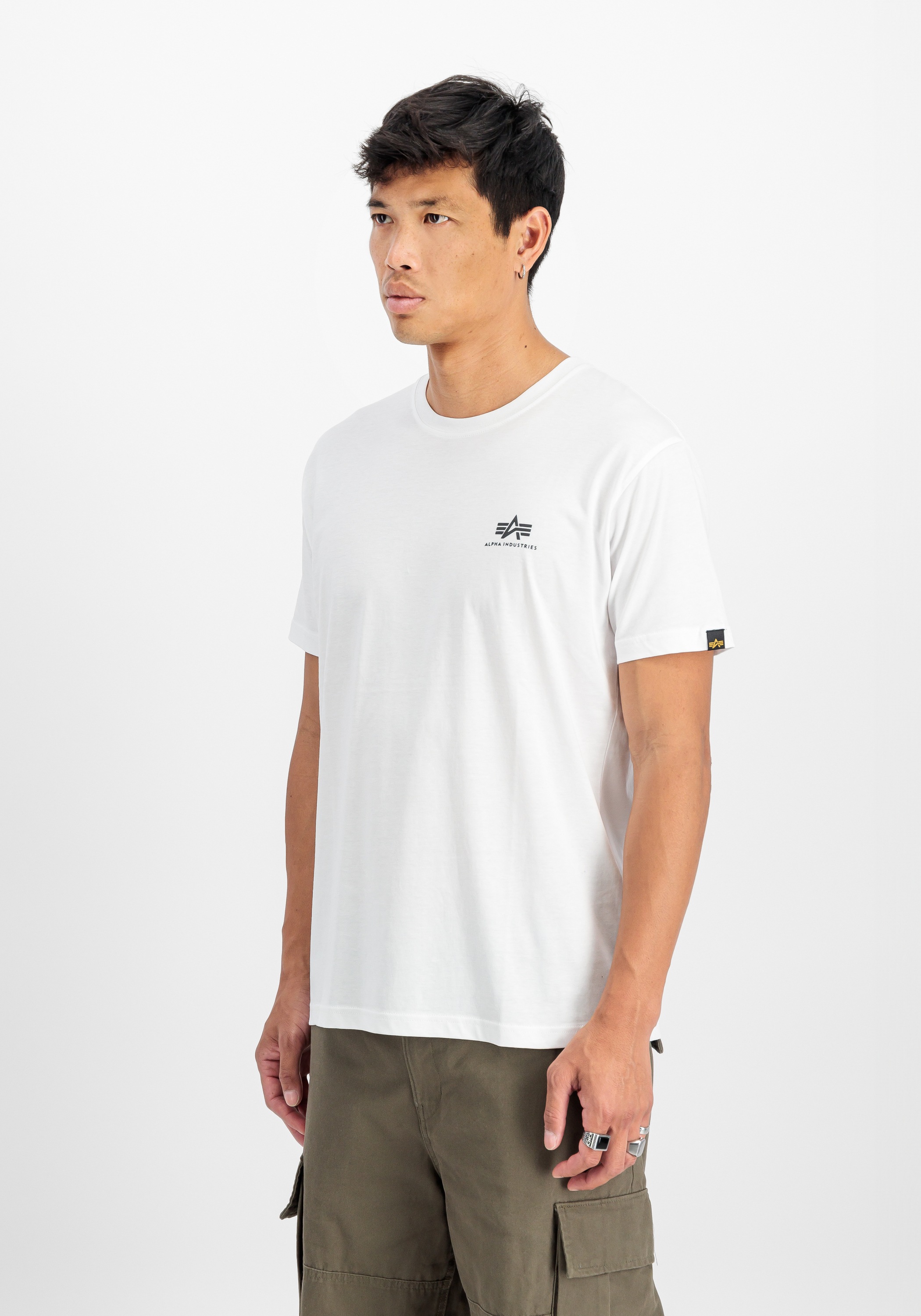 Alpha Industries T-Shirt »Alpha Industries Men - T-Shirts Basic T-Shirt SL«