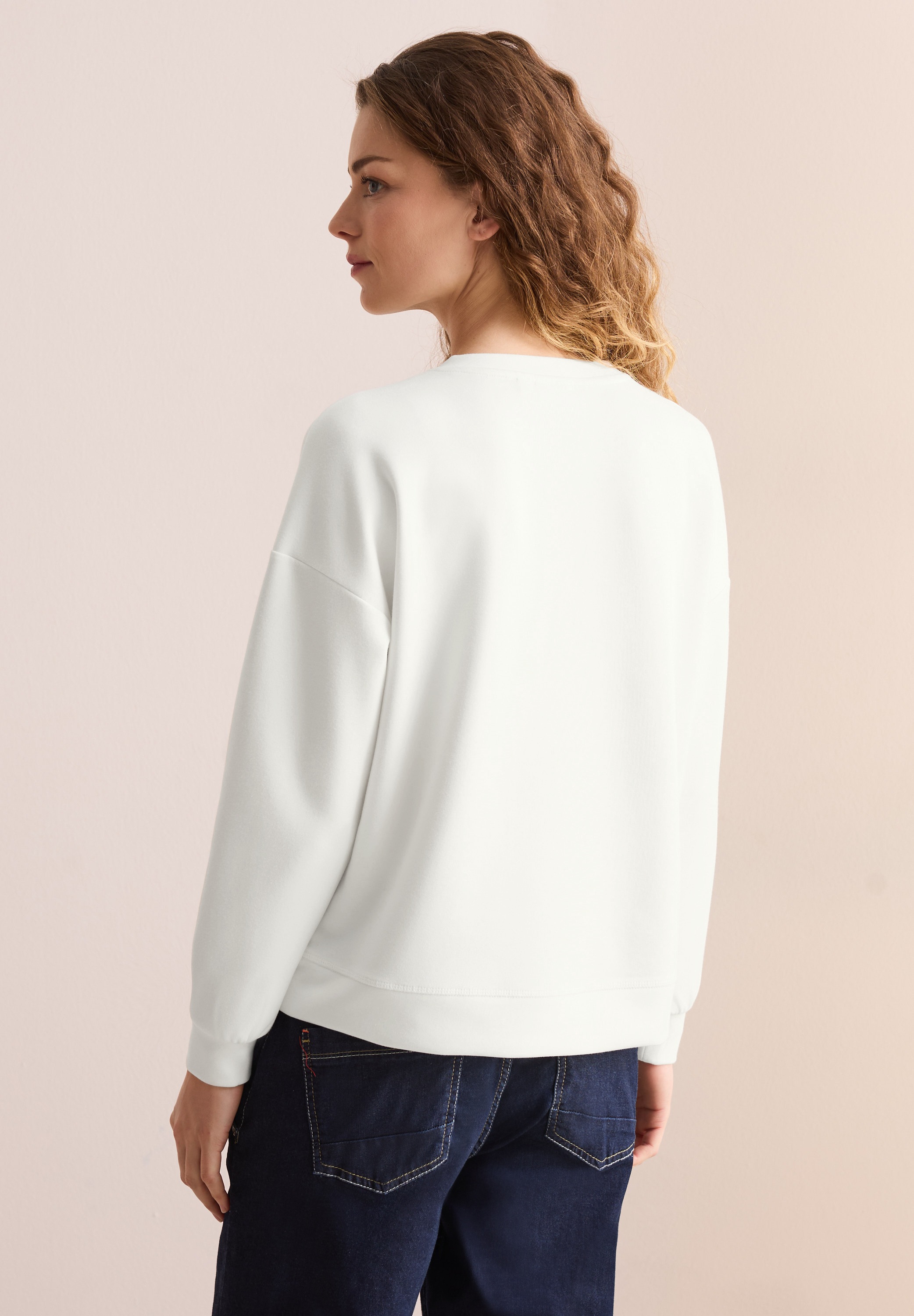 Cecil Sweatshirt, mit Rundhalsausschnitt