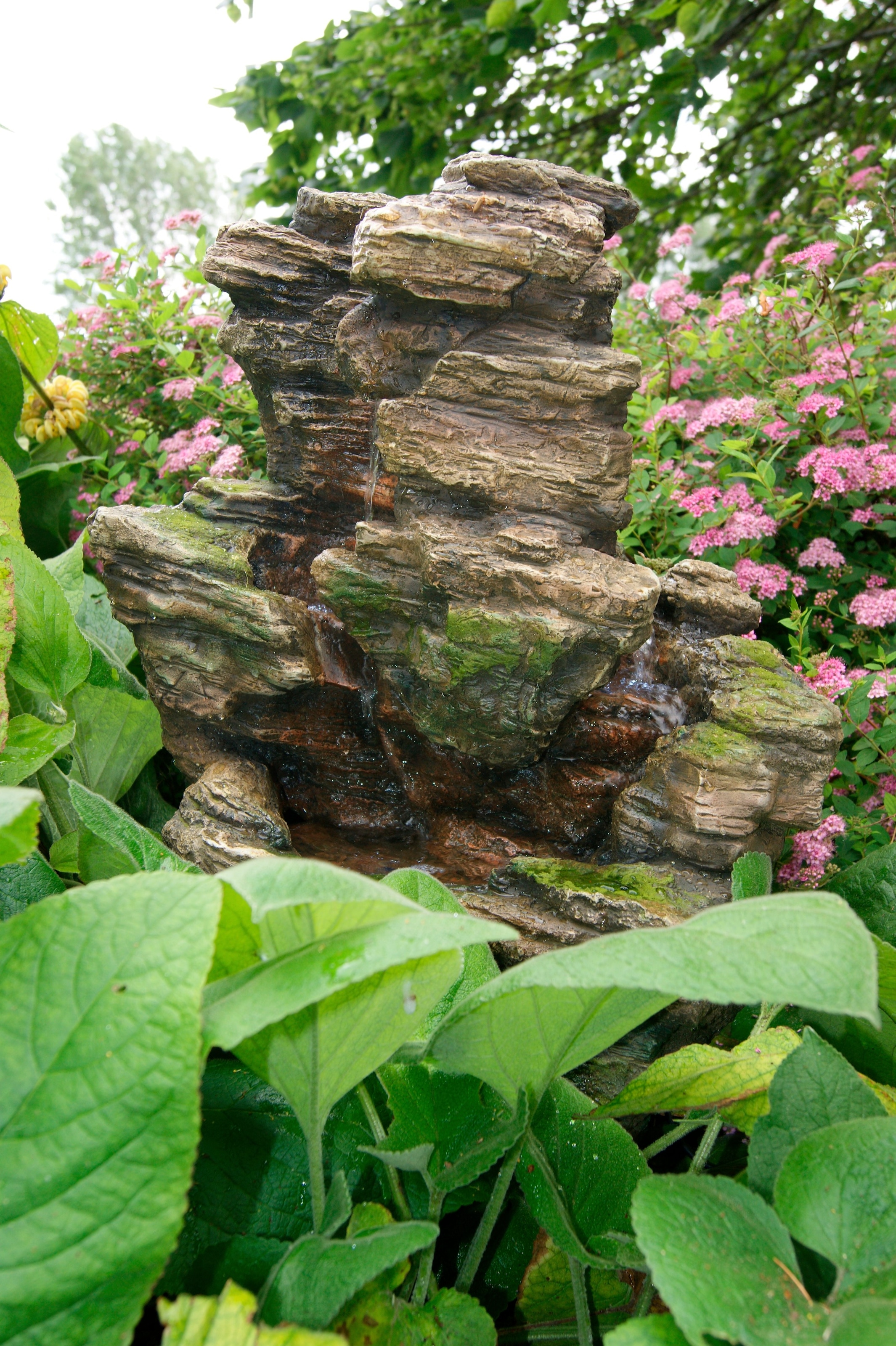 Ubbink Gartenbrunnen "Wasserfall Chios", (Set)