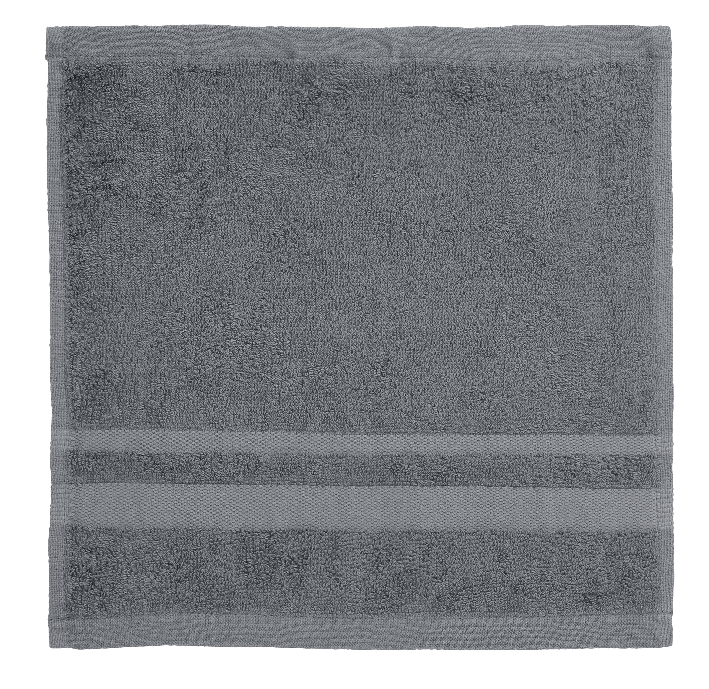 OTTO home Waschlappen »Vanessa, als Set und Serie erhältlich, 10 Seiftücher, 30x30cm« Handtücher mit Bordüre, 100% Baumwolle, einfarbig, weich