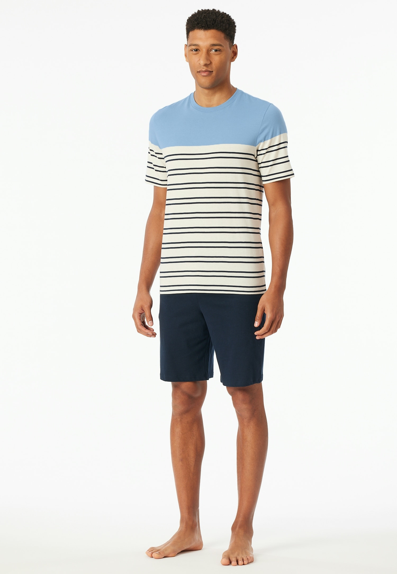Schiesser Shorty "Casual Nightwear" 2 Stk. tlg. günstig online kaufen