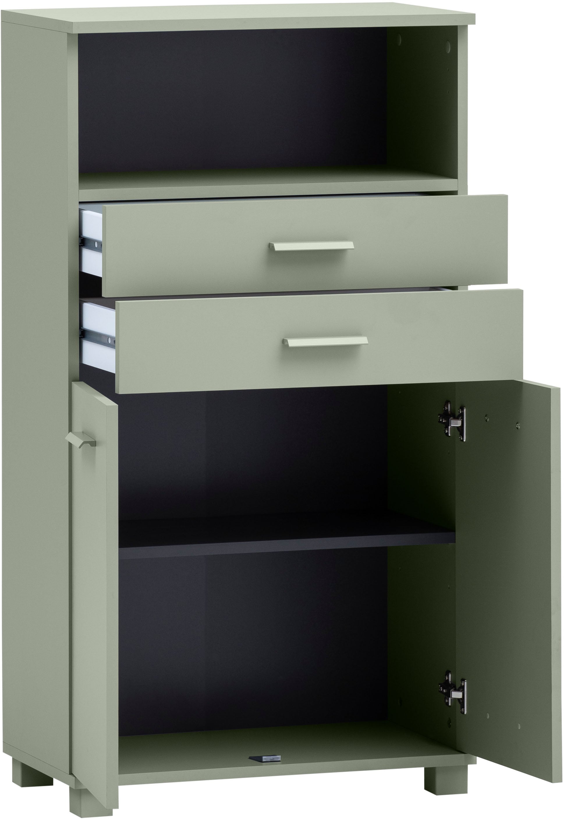 Schildmeyer Midischrank »Mono, in zwei Breiten verfügbar, mit Schubkästen und Ablagefach«, Made in Germany