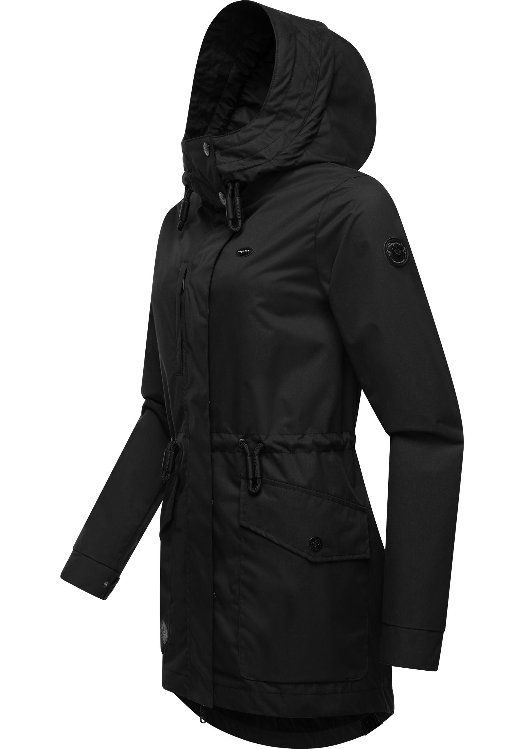 Ragwear Parka "Alysa", mit Kapuze, stylische Damen Übergangsjacke mit Taill günstig online kaufen