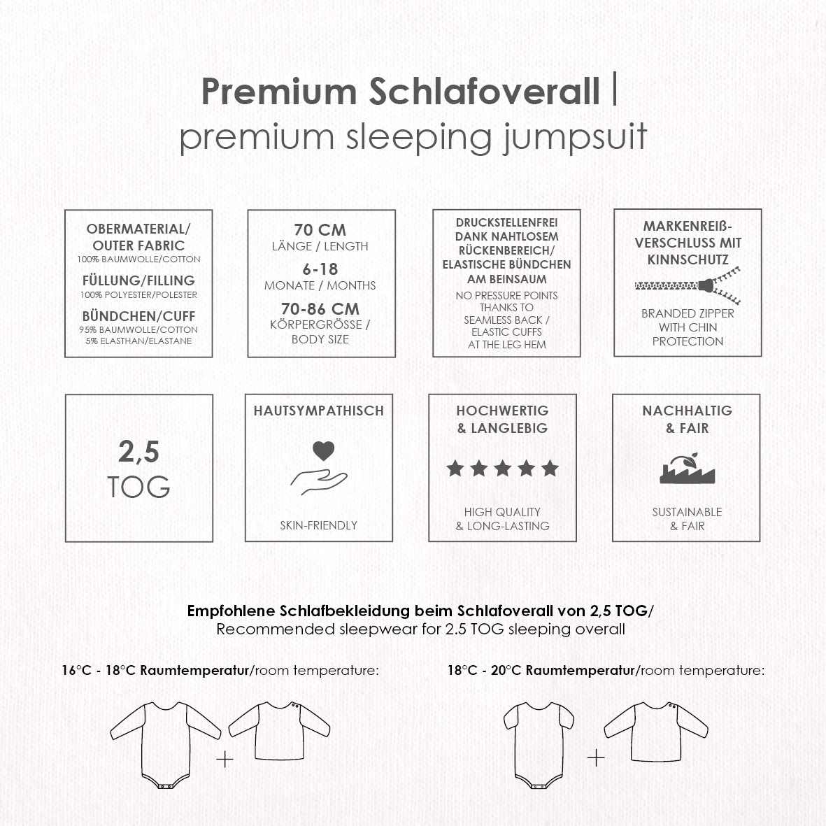 Baby Best Babyschlafsack »Weltall Schlafoverall 90cm«