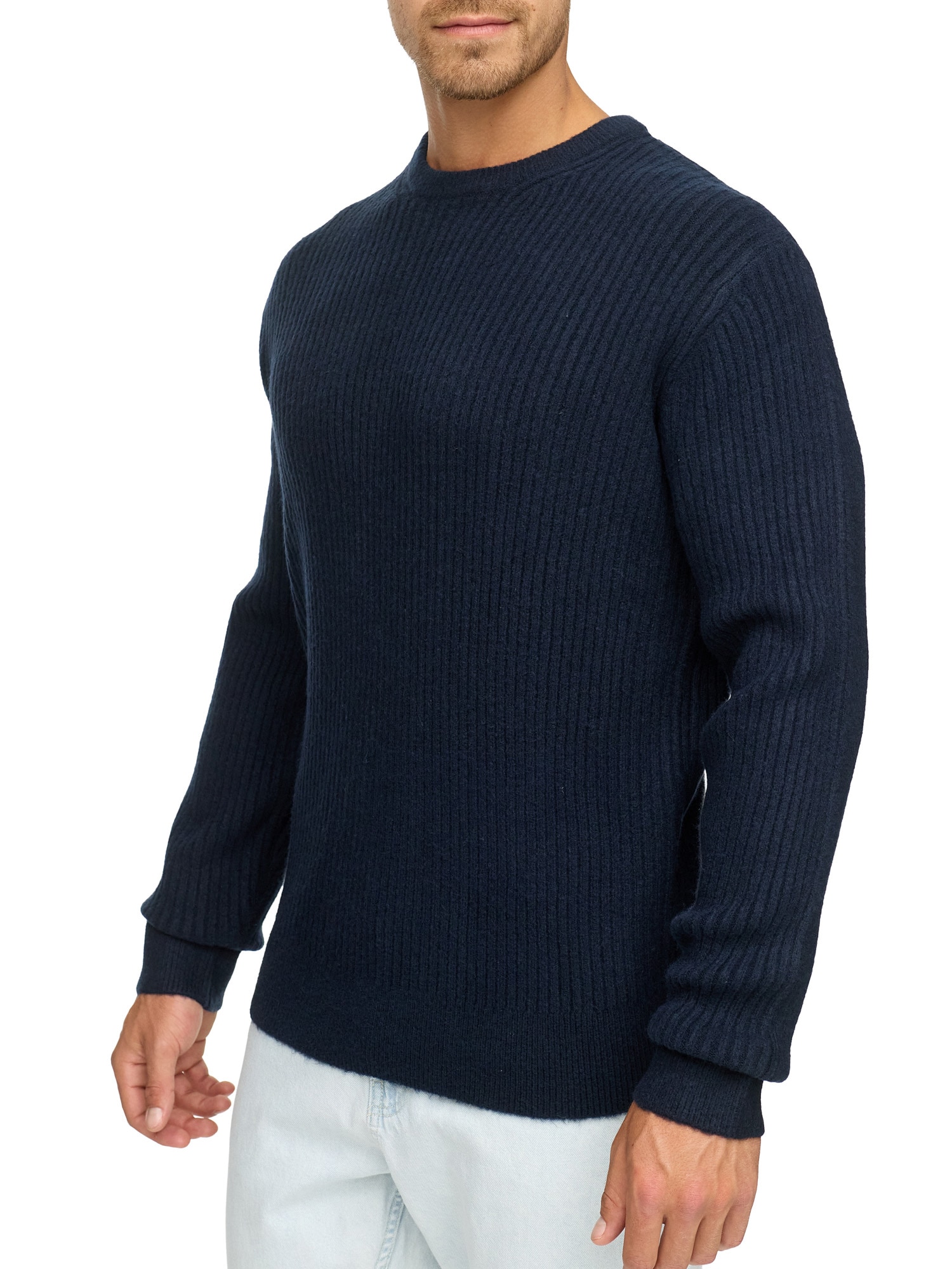 Indicode Rundhalspullover »INBertram O-neck«