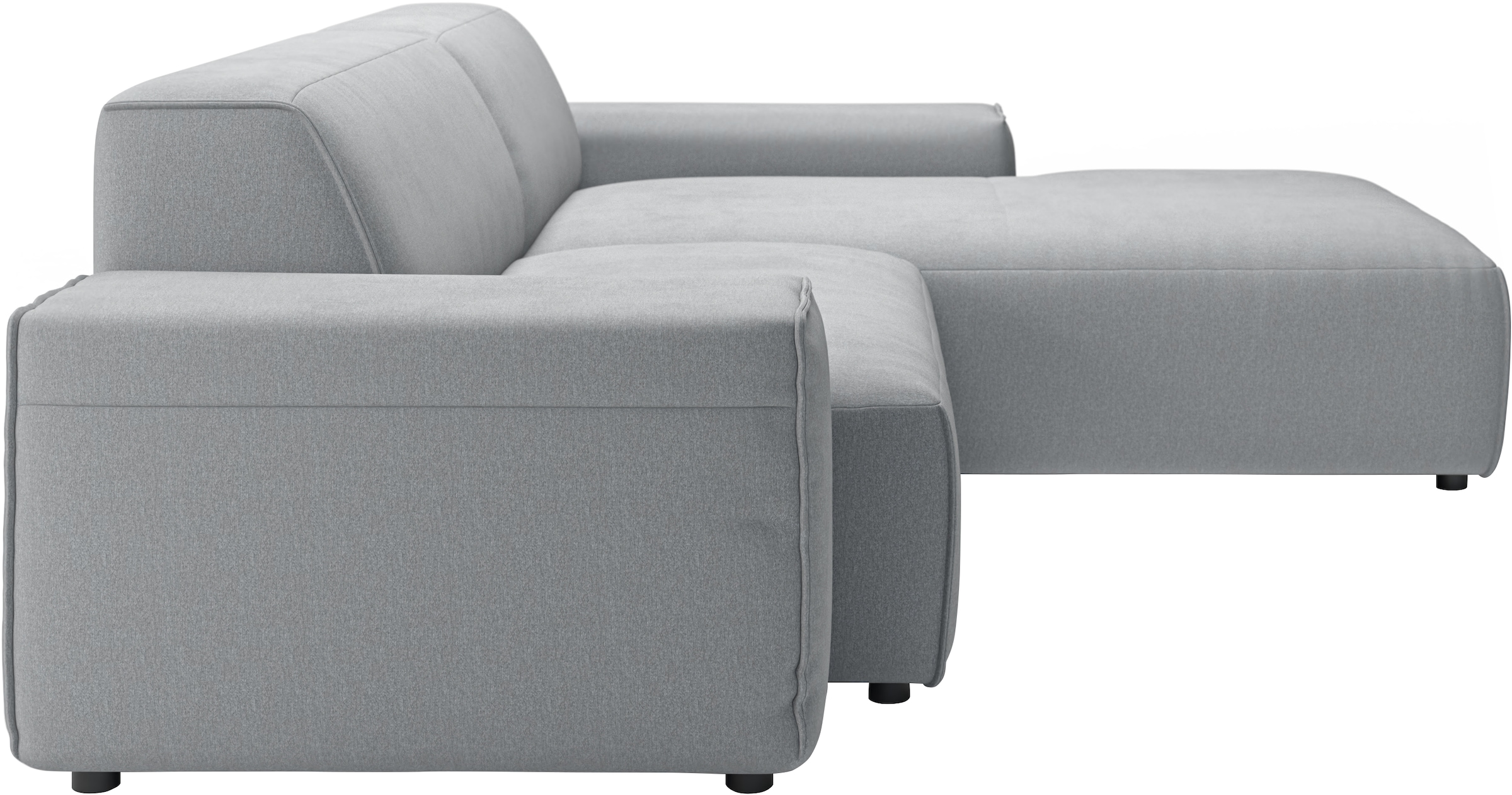 andas Ecksofa »Glimminge L-Form auch in Breitcord, Feincord + Easy care-Bezug,«, Breite 234, Zierkissen