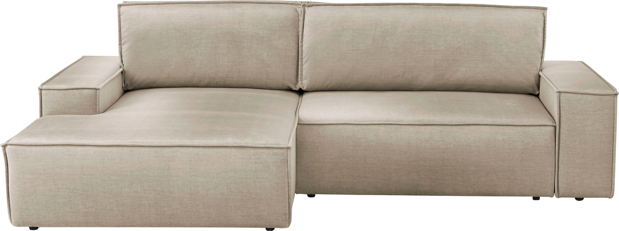 Home affaire Ecksofa SHERWOOD Schlafsofa 267 cm, L-Form, Schlaffunktion mit günstig online kaufen