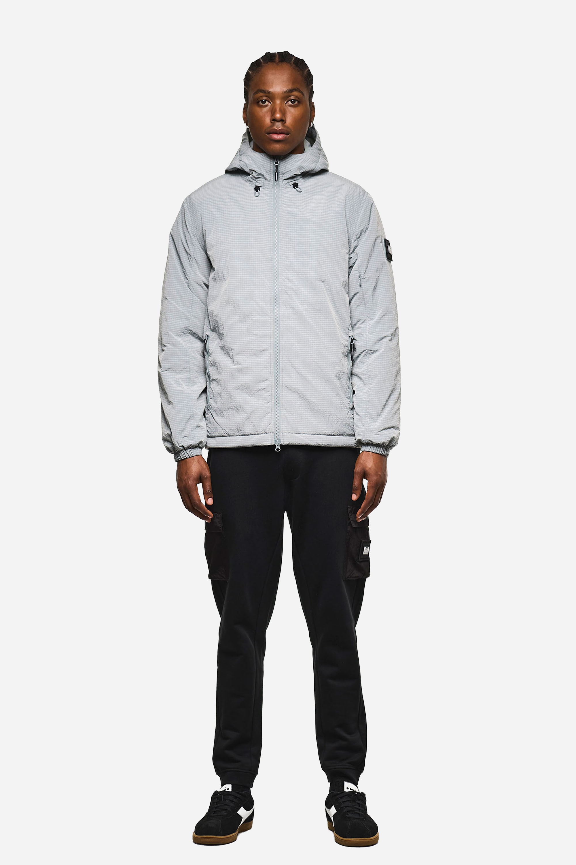 Weekend Offender Wolljacke »VETTEL THERMO JACKET Herren«, mit Kapuze, Jacke Herren, Übergangsjacke, Kapuze, Regenjacke, Outdoor, Sale