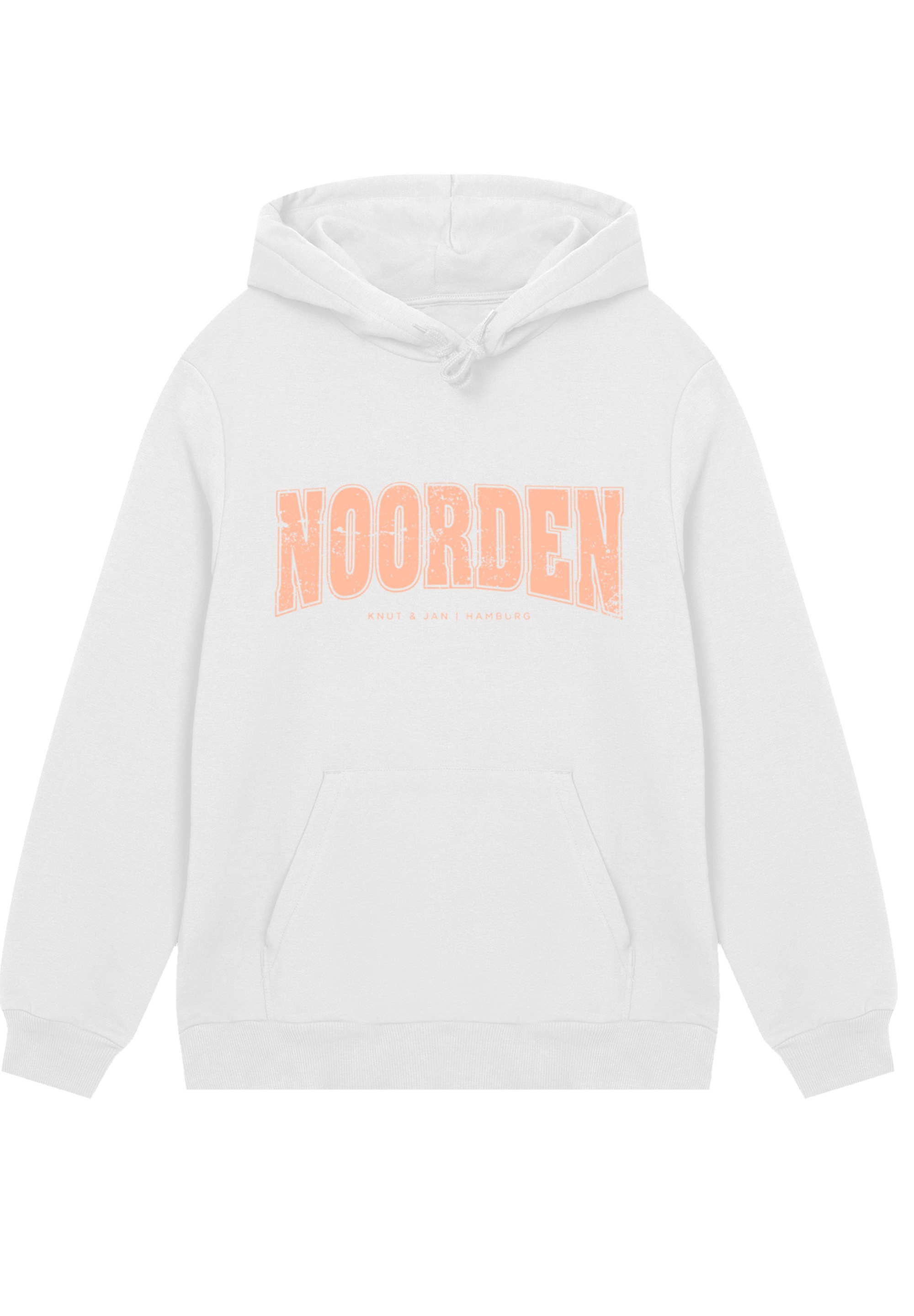 F4NT4STIC Kapuzenpullover »Knut & Jan Hamburg Noorden Collegiate« Premium Qualität