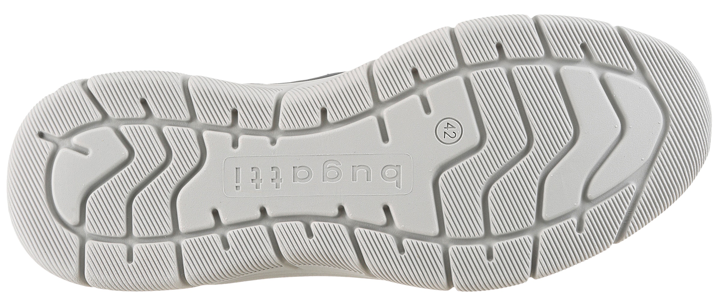 bugatti Slip-On Sneaker, Sneaker, Schlupfschuh, Freizeitschuh mit Logoverzierung