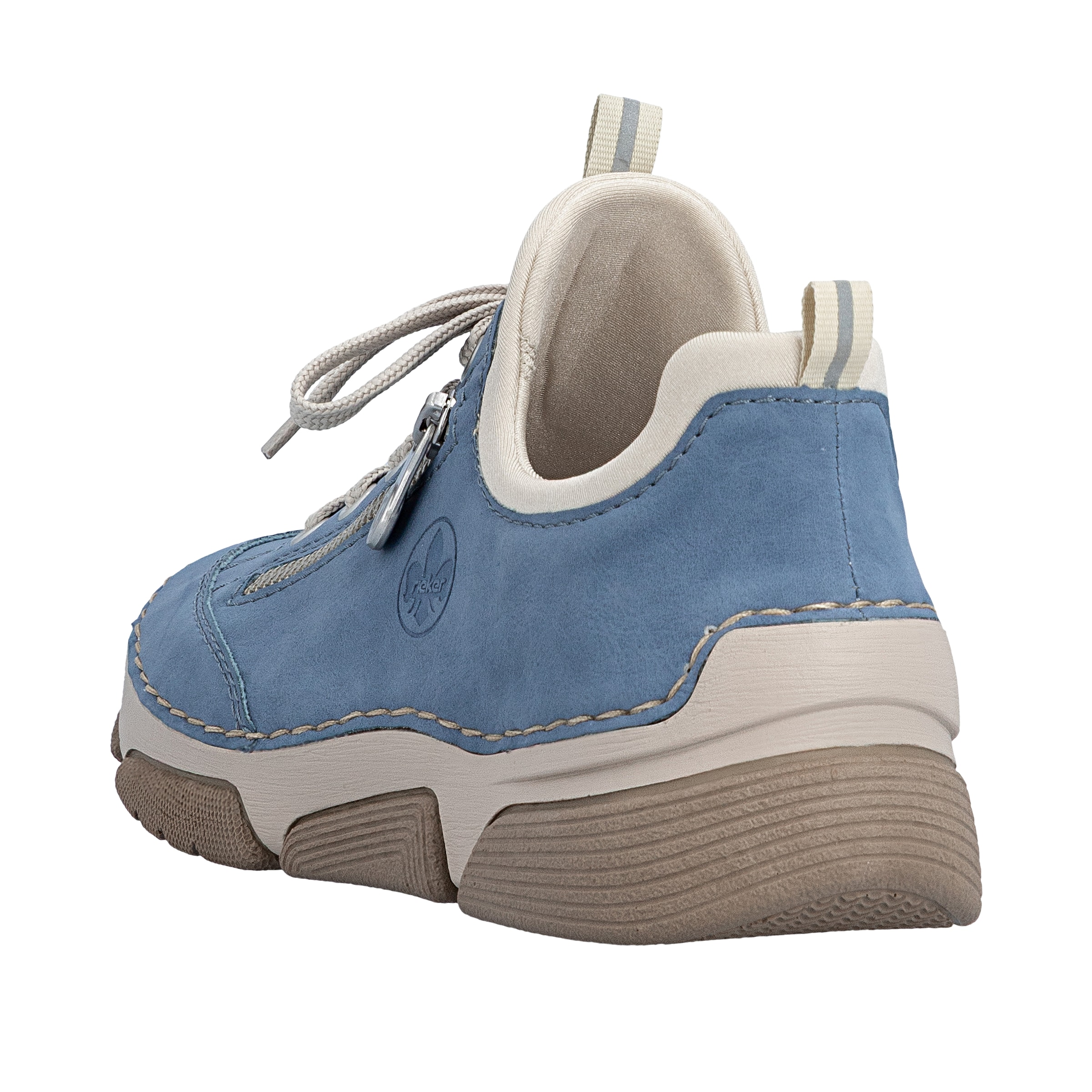 Rieker Slip-On Sneaker  Schlupfschuh, Halbschuh, Freizeitschuh mit weicher Innensohle
