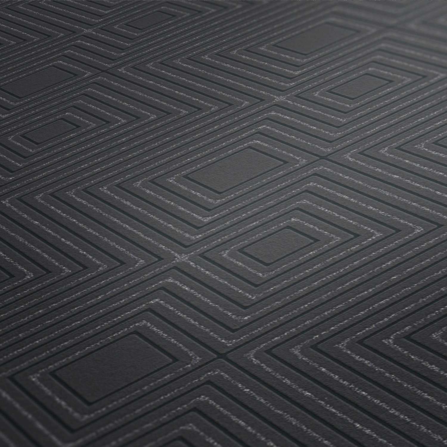 A.S. Création Vliestapete »Attractive« 3D-Optik | geometrisch leicht strukturiert Geometrische Tapete 3D Effekt Tapeten Wohnzimmer Schlafzimmer Küche