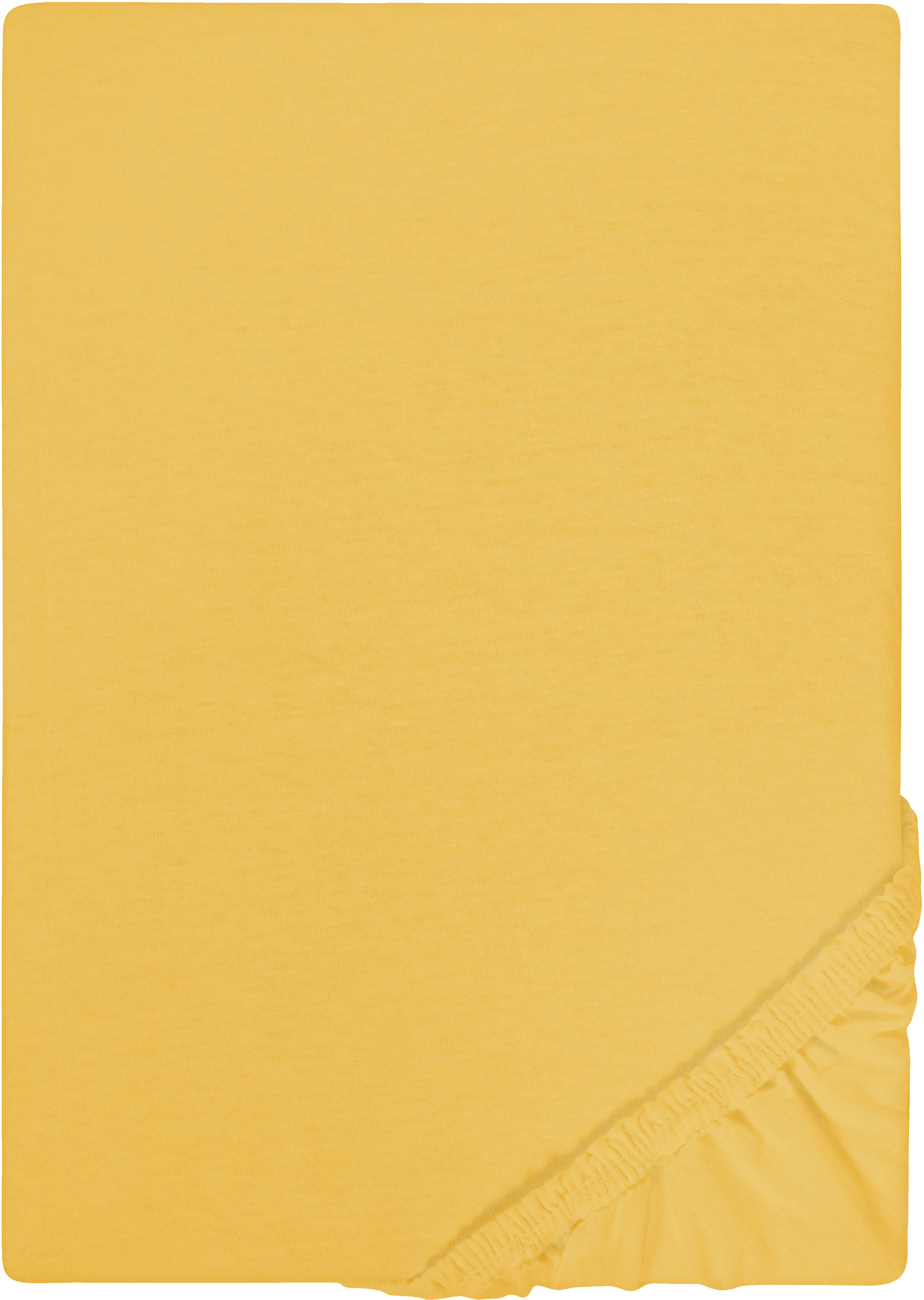 Castell - Markenbettwäsche Spannbettlaken "Jersey in Gr. 90x200, 140x200 oder 180x200 cm" aus Baumwolle, für Matratzen bis 22 cm Höhe, Bettlaken, Spannbetttuch
