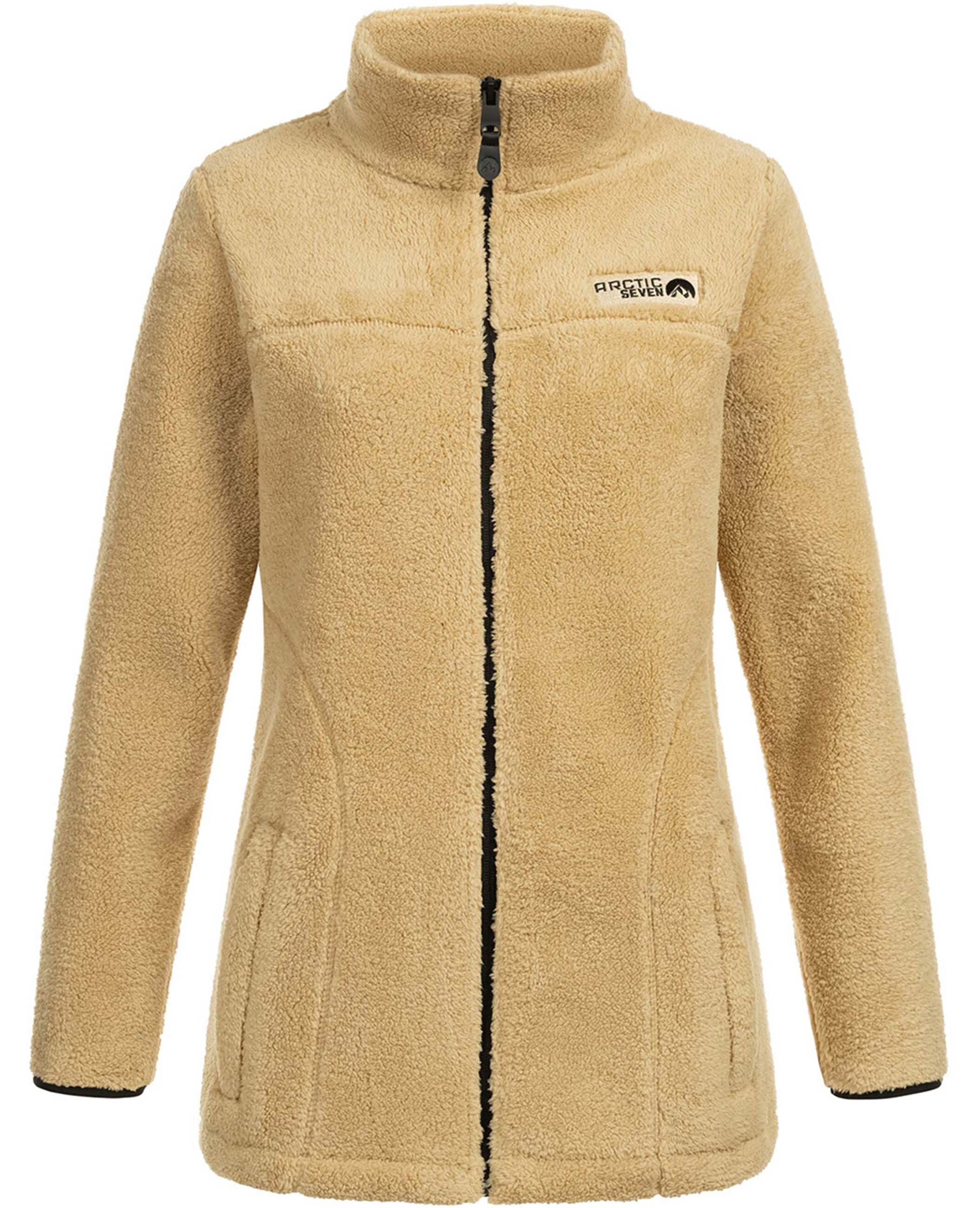 Arctic Seven Fleecejacke »ASDiania«, Sherpa Übergangsjacke