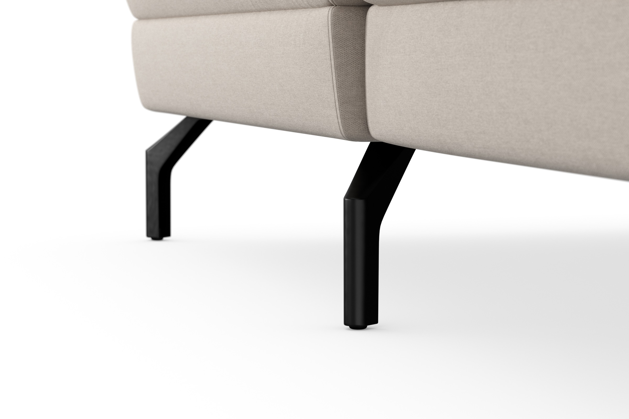 sit&more Ecksofa »Cinturo L-Form«, inklusive Sitztiefenverstellung und Federkern, Sitzhöhe 48 cm