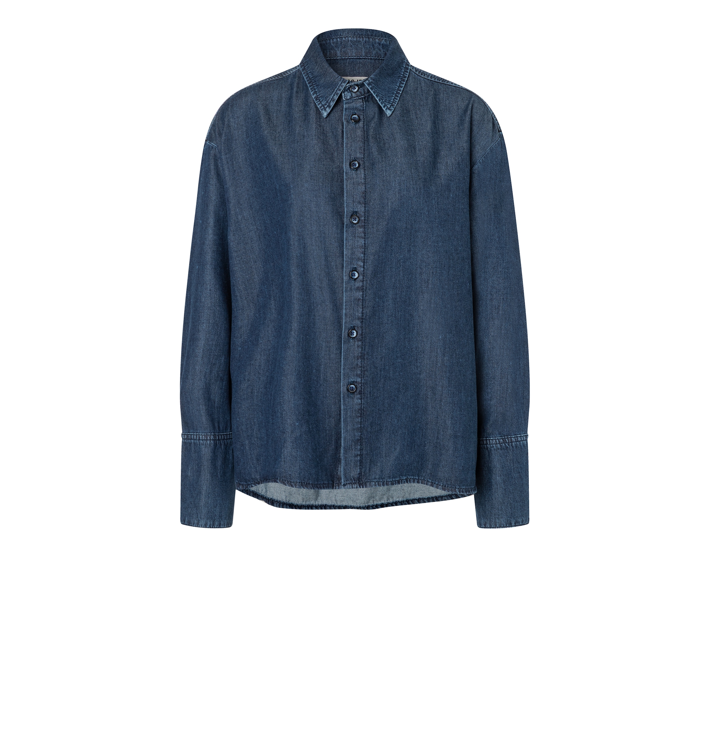 MAC Hemdbluse mit Hemdkragen