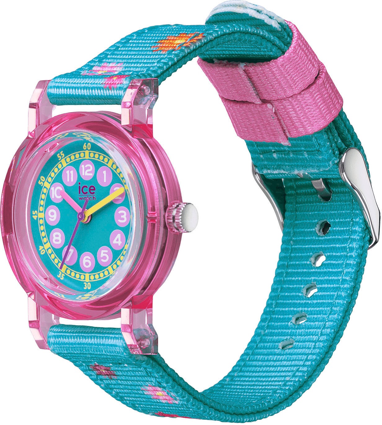 ice-watch Quarzuhr »ICE learning - Girl - Extra Small - 3H«, Armbanduhr,Kinderuhr,Lernuhr,Mädchen,Schulanfang,Geschenkidee,Blumen