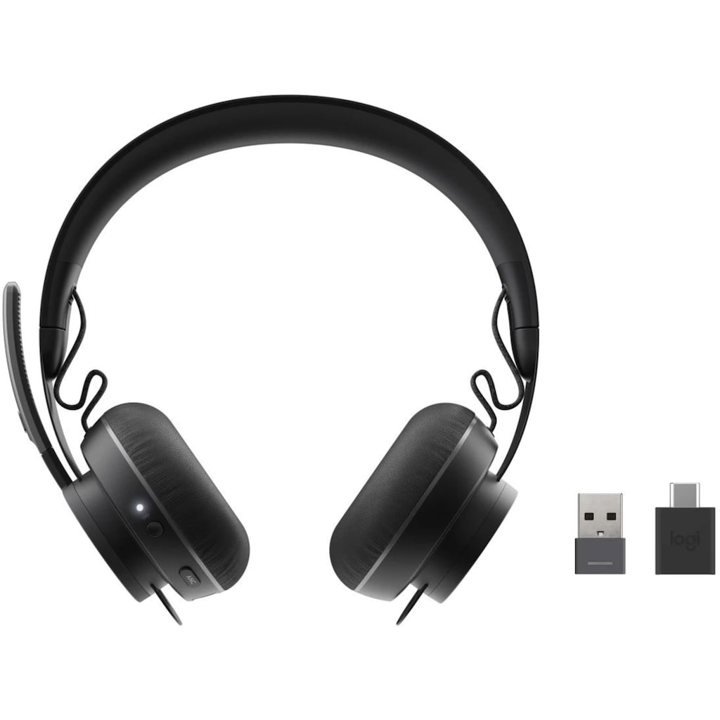 Logitech Headset »Zone Wireless«, Bluetooth, Noise-Reduction