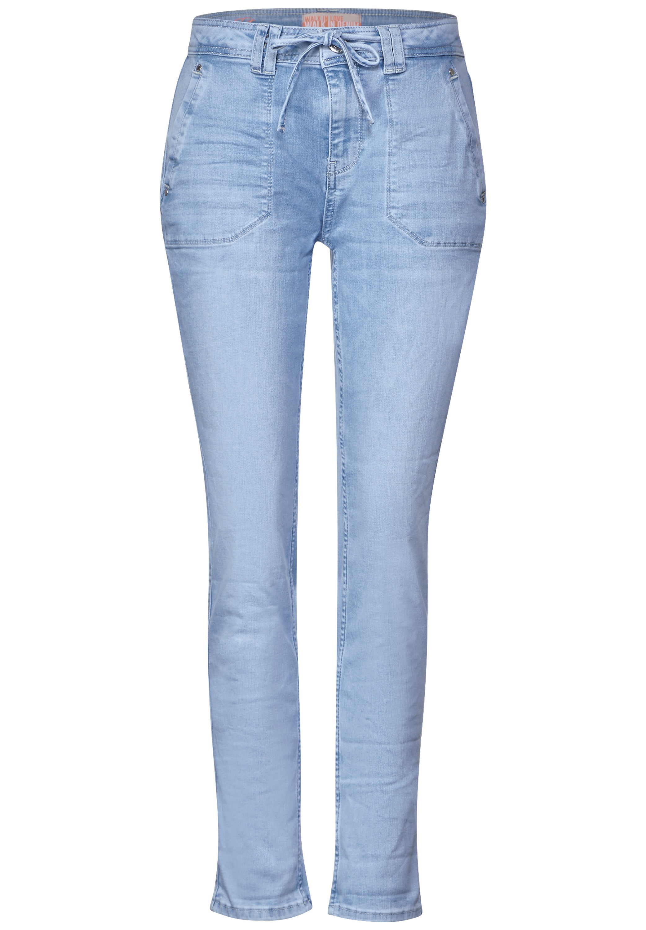 STREET ONE Gerade Jeans, Middle Waist