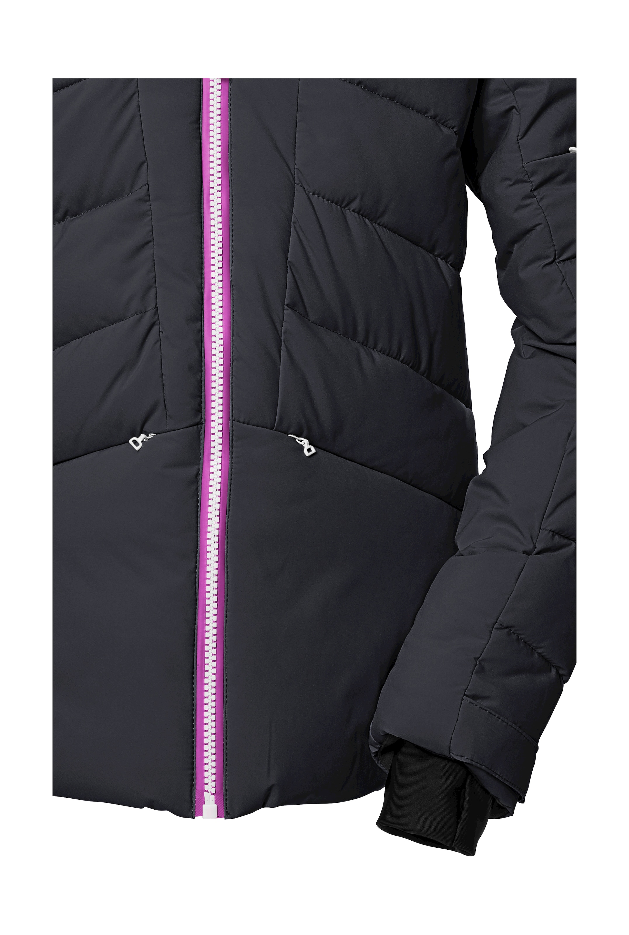 Killtec Skijacke »KSW 116 GRLS SKI QLTD JCKT«, Wasserabweisende, winddichte Winterjacke mit Schneefang