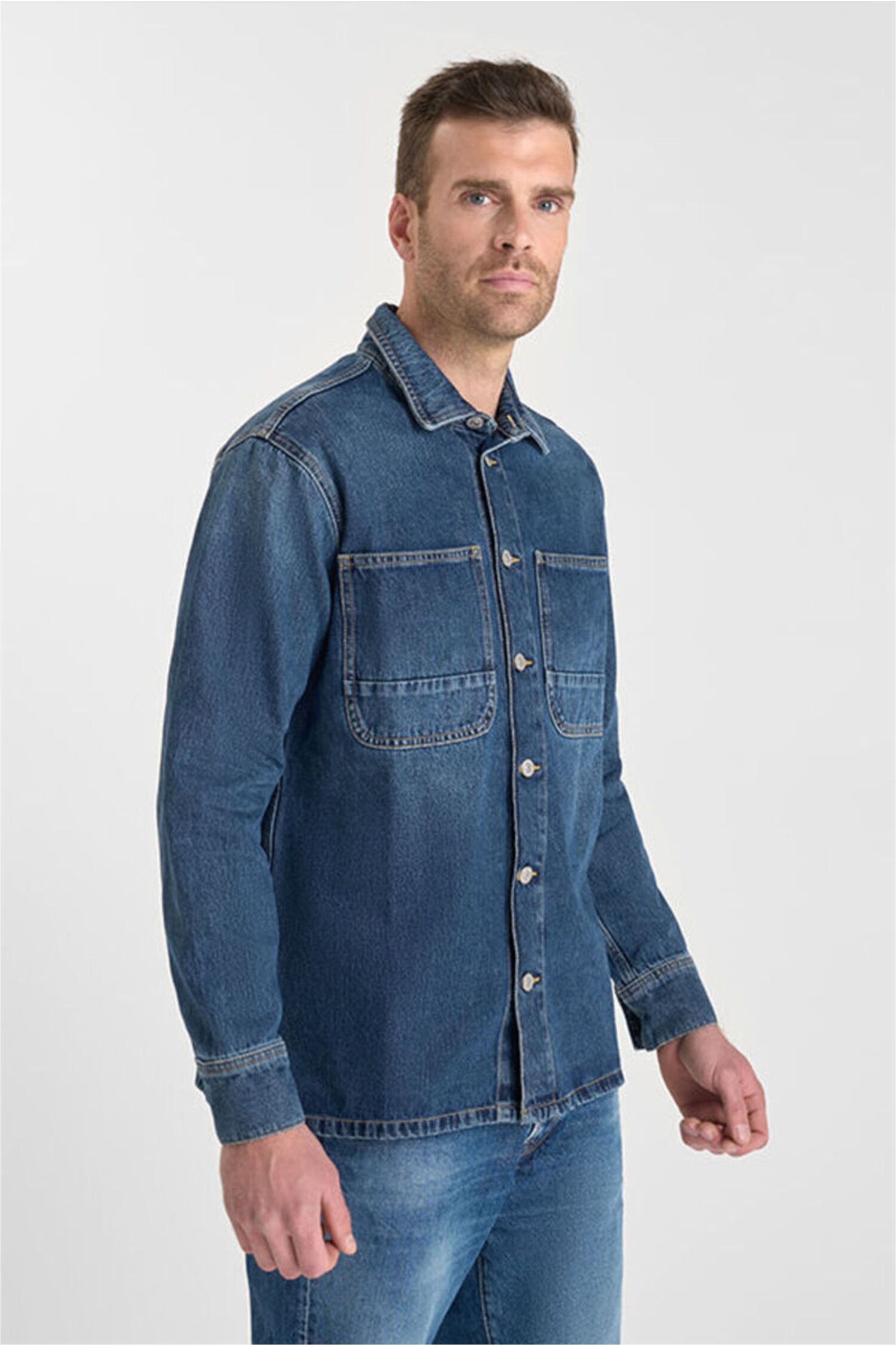 Le Temps Des Cerises Jeansjacke "HISA" im klassischen Design günstig online kaufen