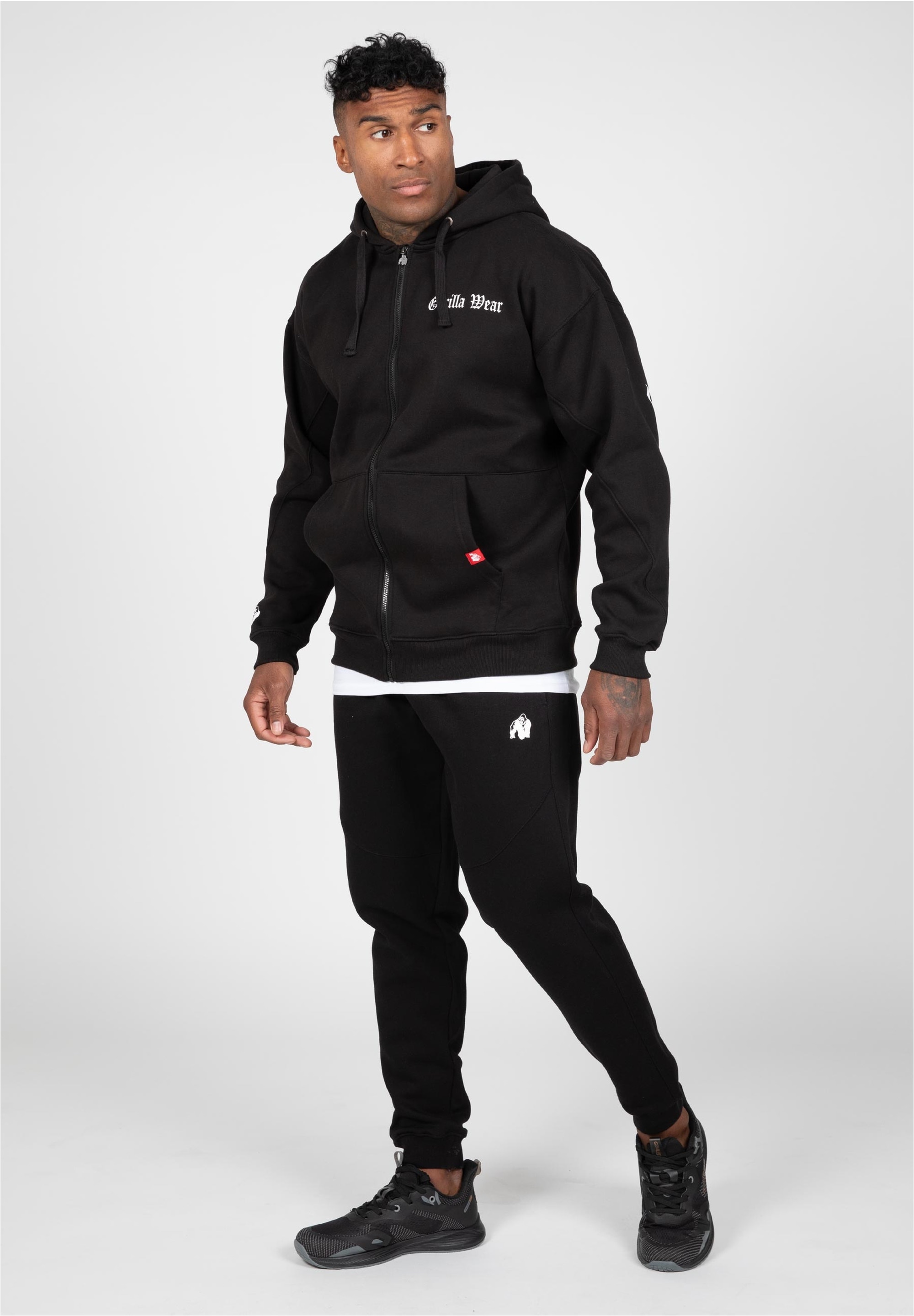 Gorilla Wear Sweatshirt, mit verstellbarer Kapuze