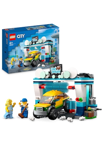 Konstruktionsspielsteine »Autowaschanlage (60362), LEGO® City«, (243 St.), Made in Europe