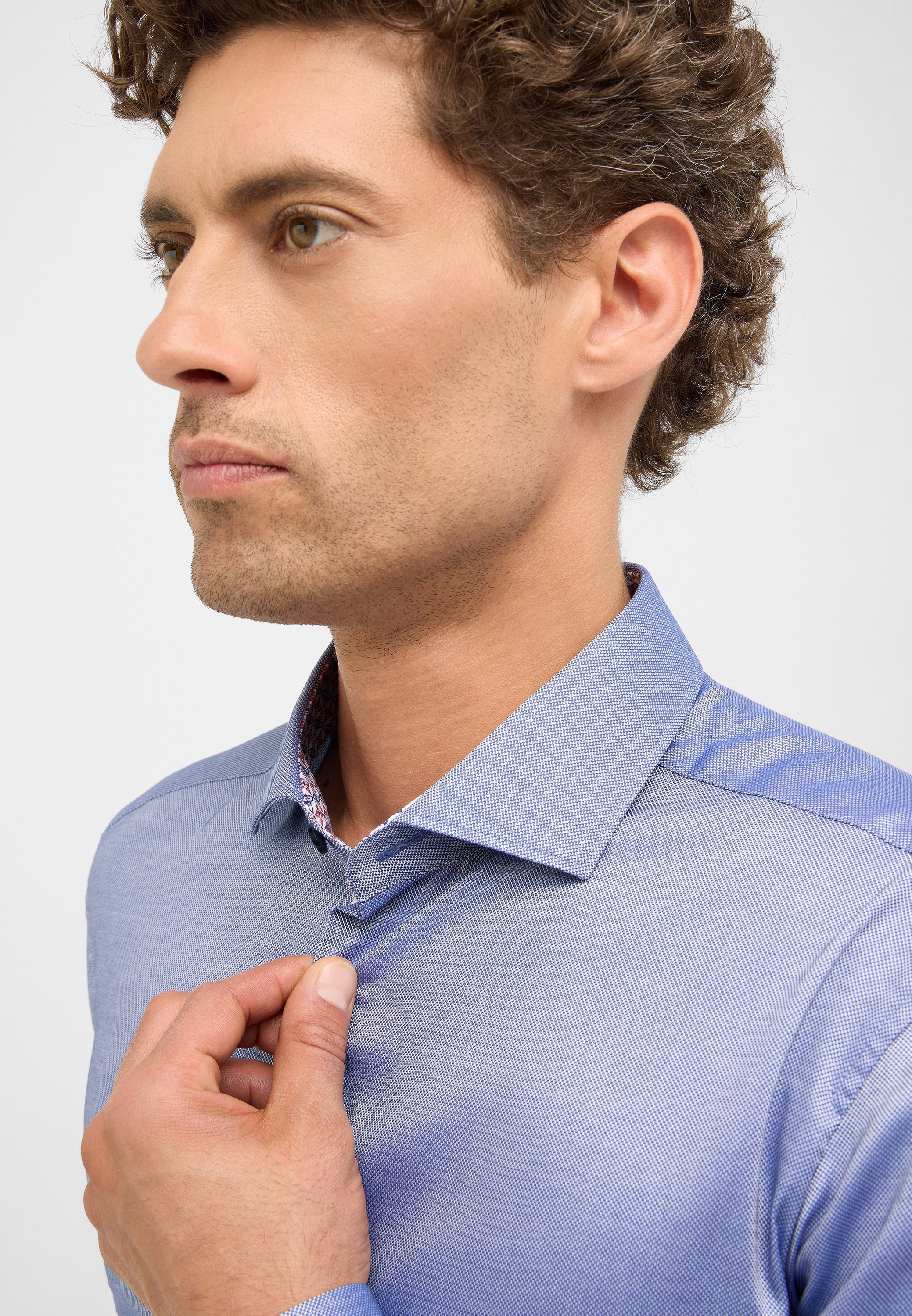 Thumbnail - Eterna Langarmhemd "SUPER SLIM" EASY IRON (bügelleicht)