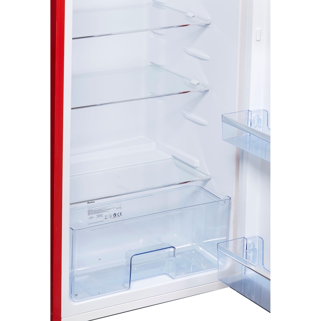 Amica Vollraumkühlschrank »VKSR 354 150«, VKSR 354 150 R, 144 cm hoch, 55 cm breit