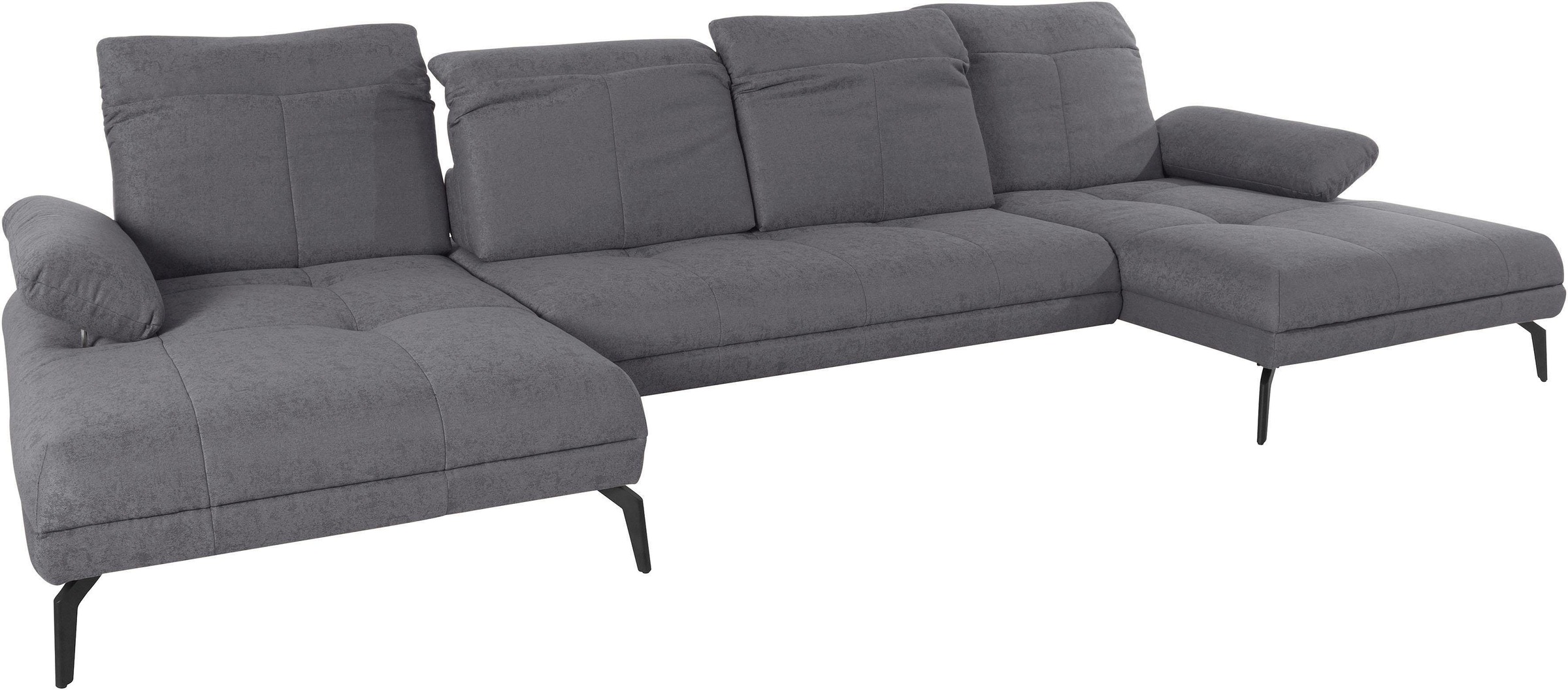 Thumbnail - andas Wohnlandschaft "Stenlille Multifunktions-Sofa, U-Form", incl. Sitztiefen-, Kopfteil- und Armteilverstellung