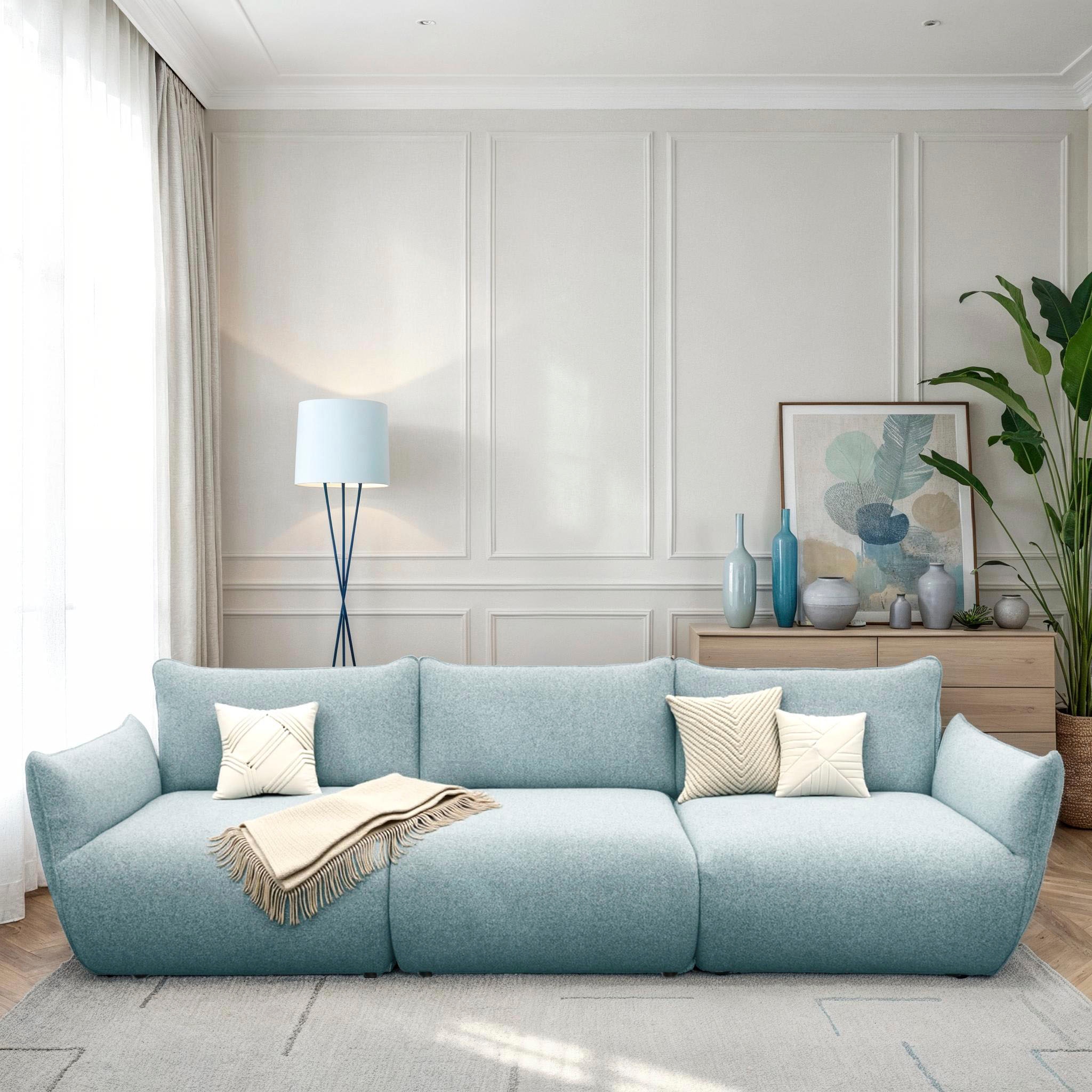 DOMO collection Big-Sofa »800022 in 2 Breiten, Taschenfederkern für hohen Sitzkomfort«