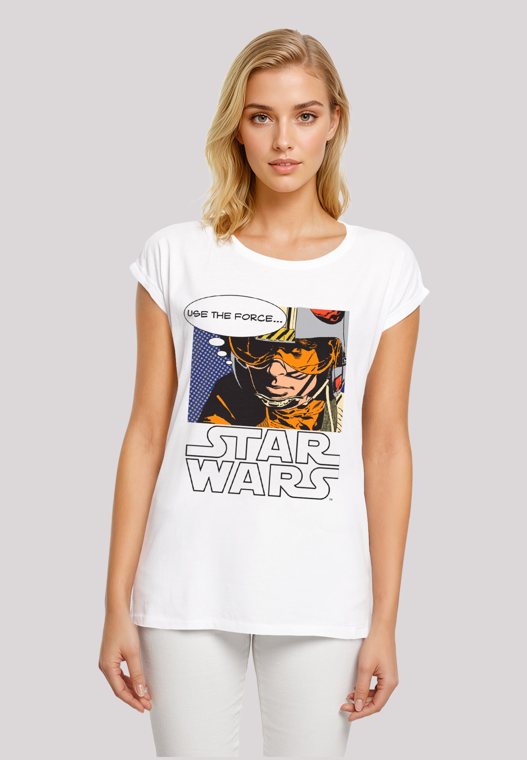 T-Shirt »Star Wars Use the Force«, Premium Qualität