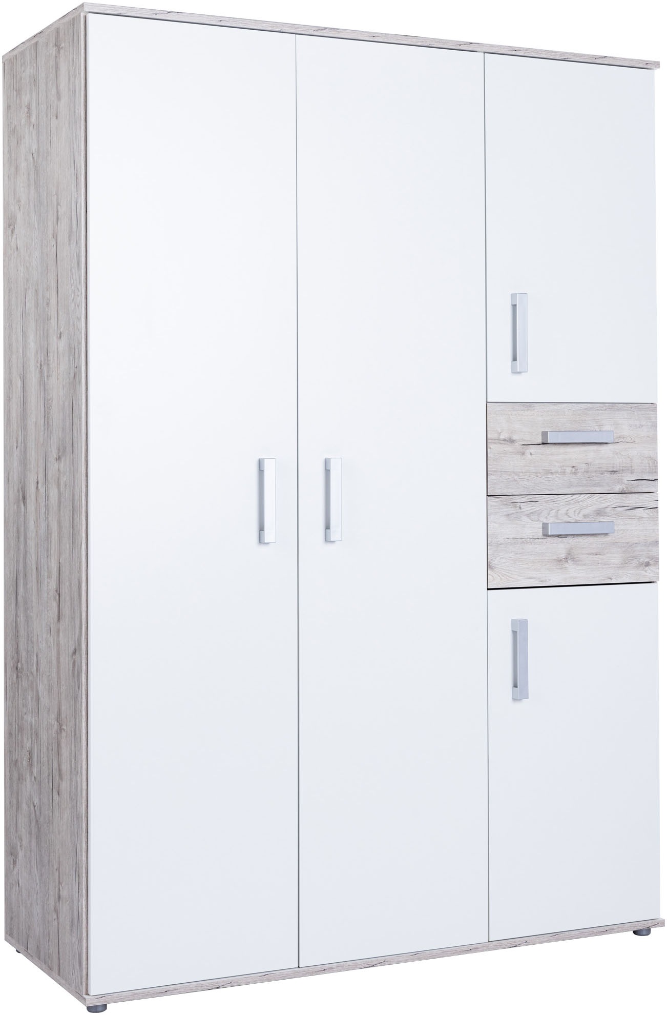 Thumbnail - arthur berndt Jugendzimmer-Set "Jugendzimmer-Set "Bente" 3-teilig" 3 Stk. tlg. Eiche-Sand/Weiß Nachbildung