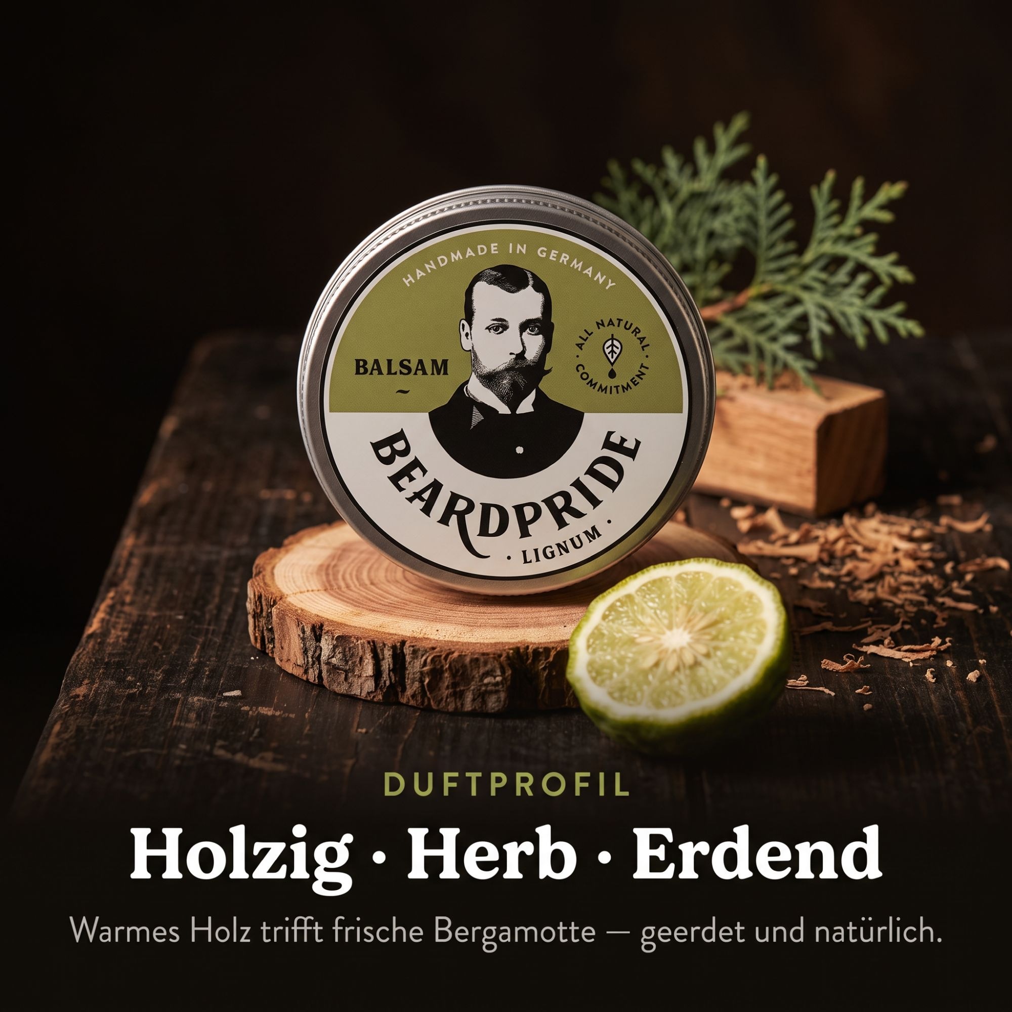 Beardpride Bartbalsam »Lignum«