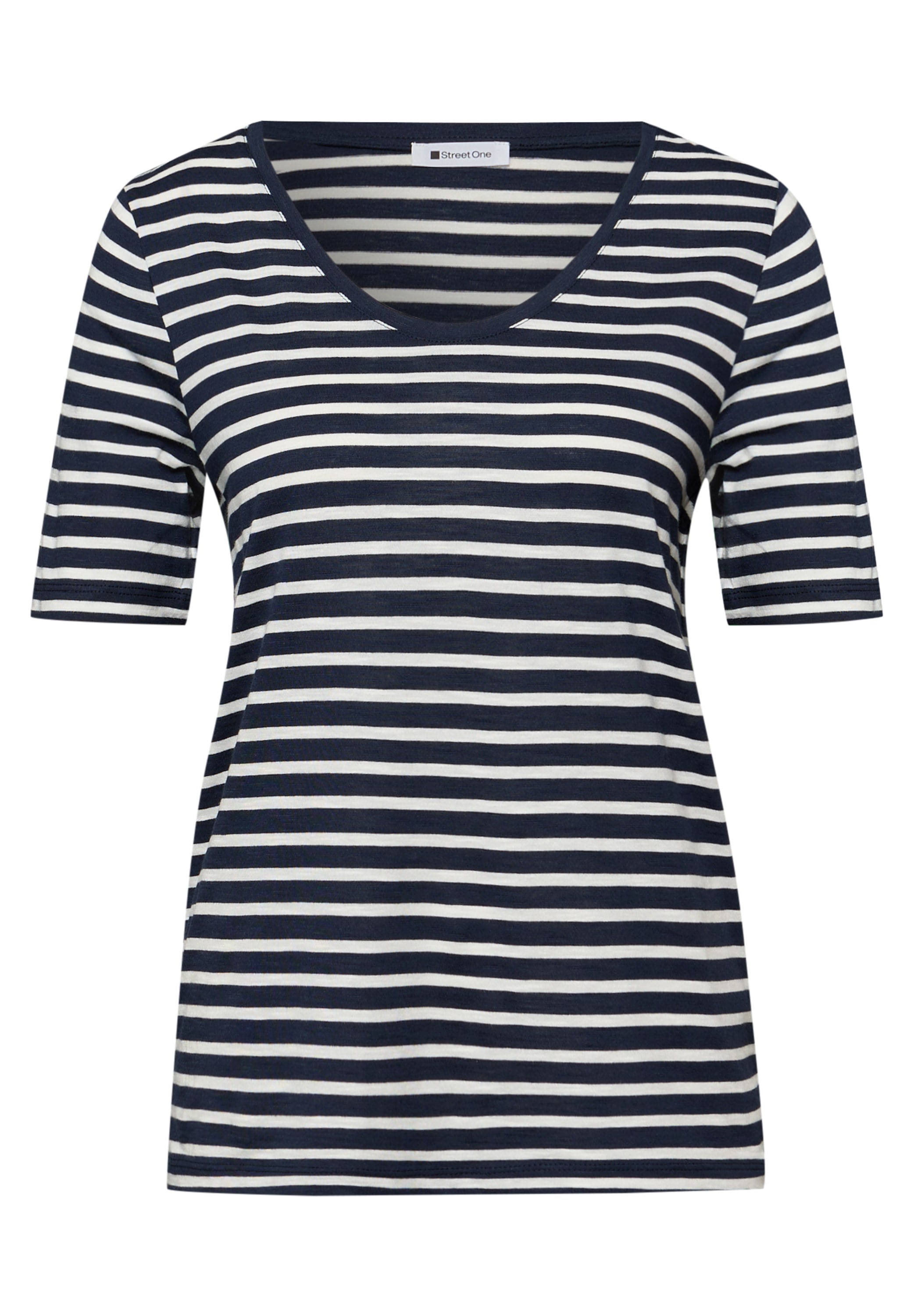 STREET ONE V-Shirt mit V-Ausschnitt