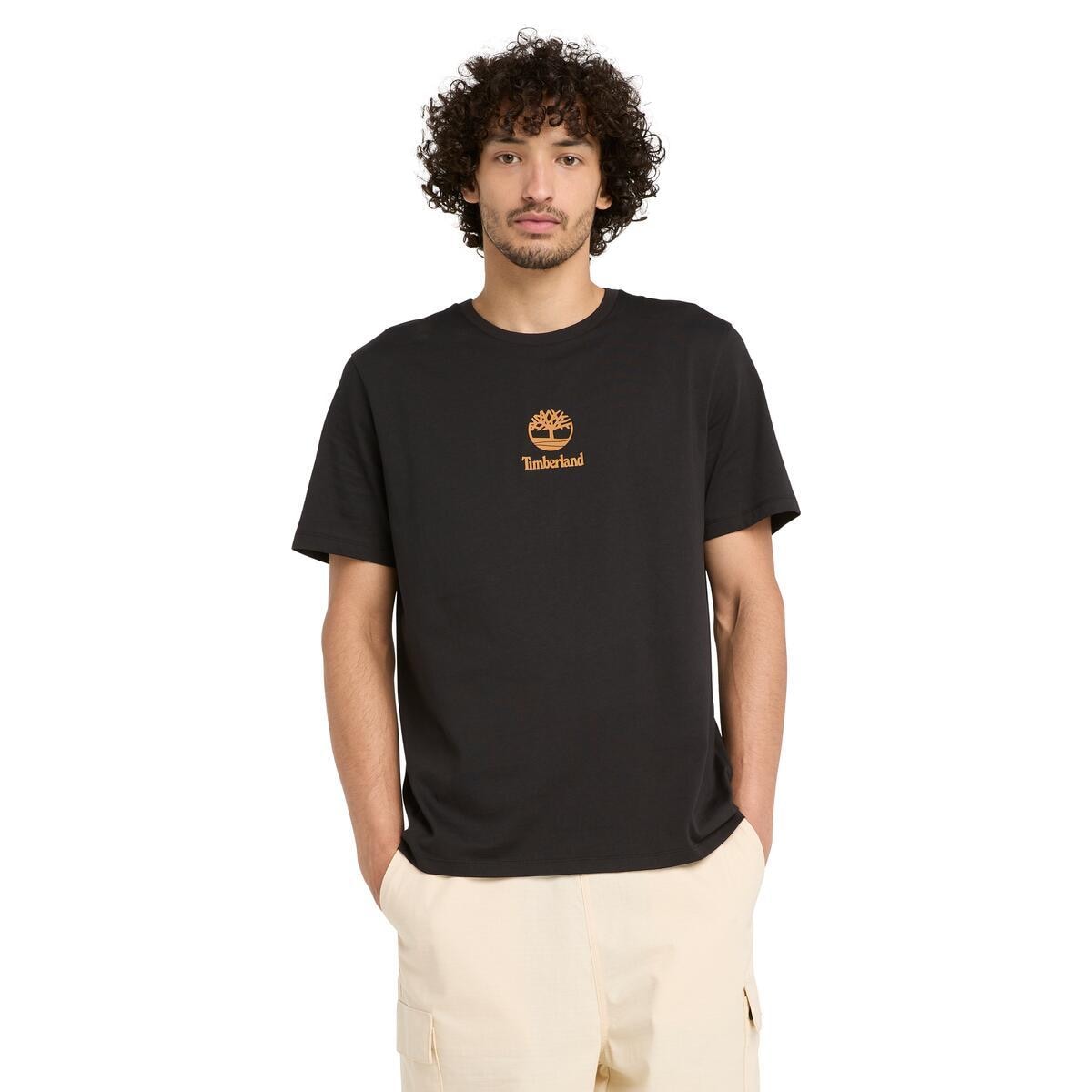 Timberland T-Shirt "Print Stack Logo Short Sleeve Tee" sportlicher Schnitt, günstig online kaufen