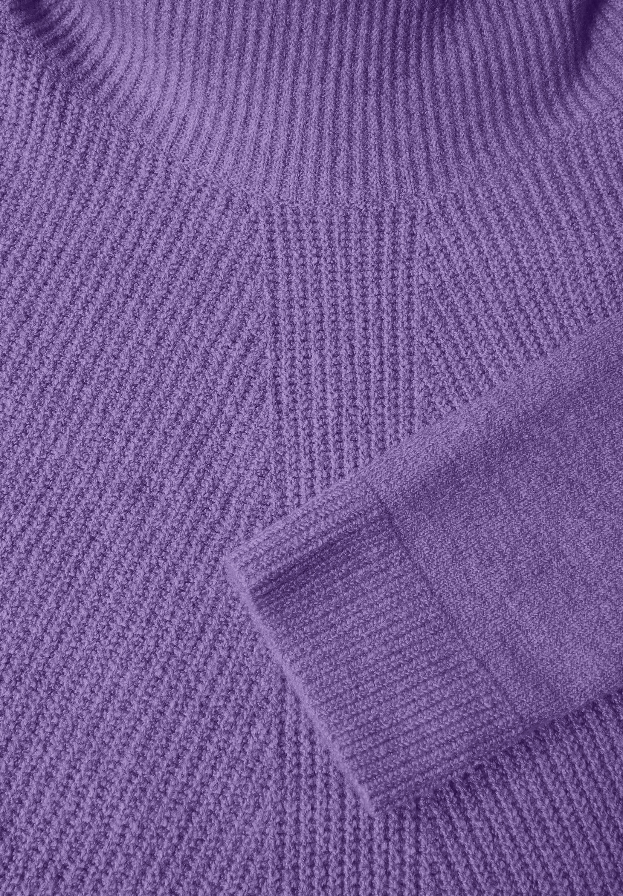 Cecil Rollkragenpullover, aus softem Materialmix