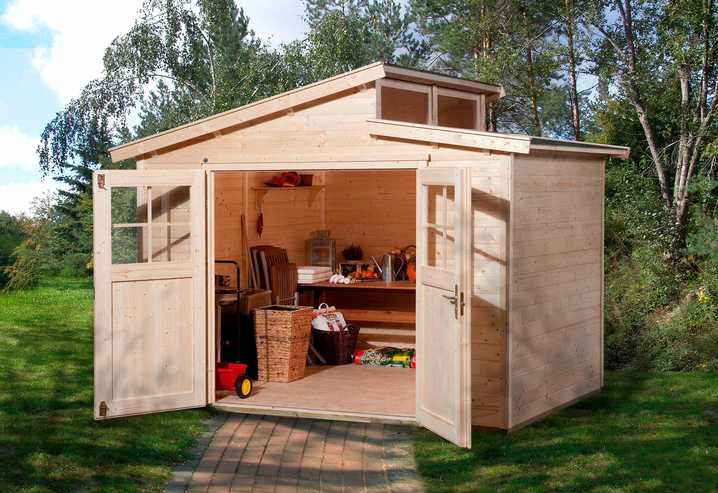 weka Gartenhaus »226 Gr.3, natur, 21 mm«