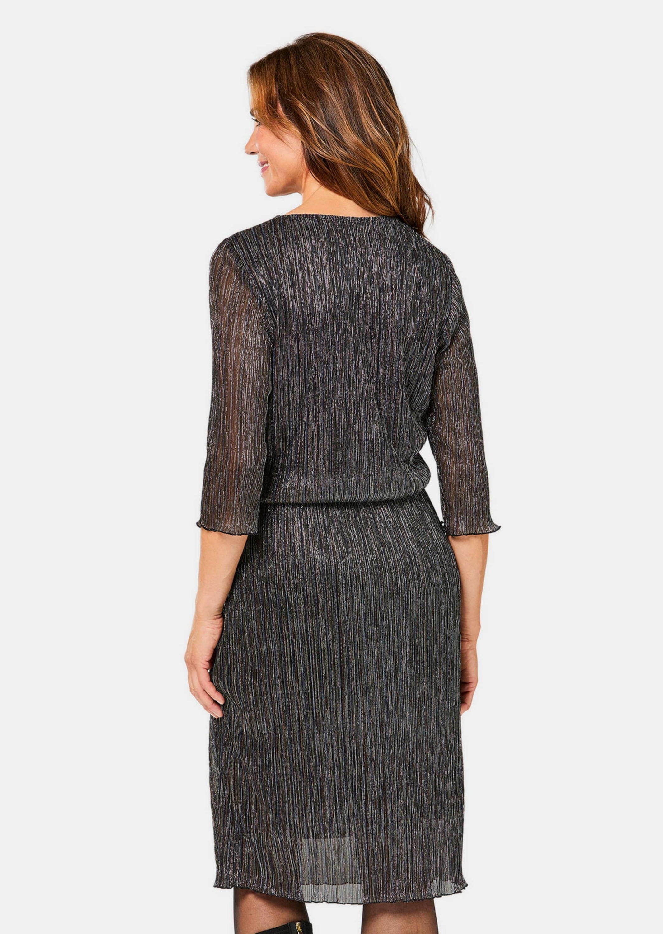 GOLDNER Etuikleid »Kleid Figurschmeichelndes Kleid mit festlichem Glanz«