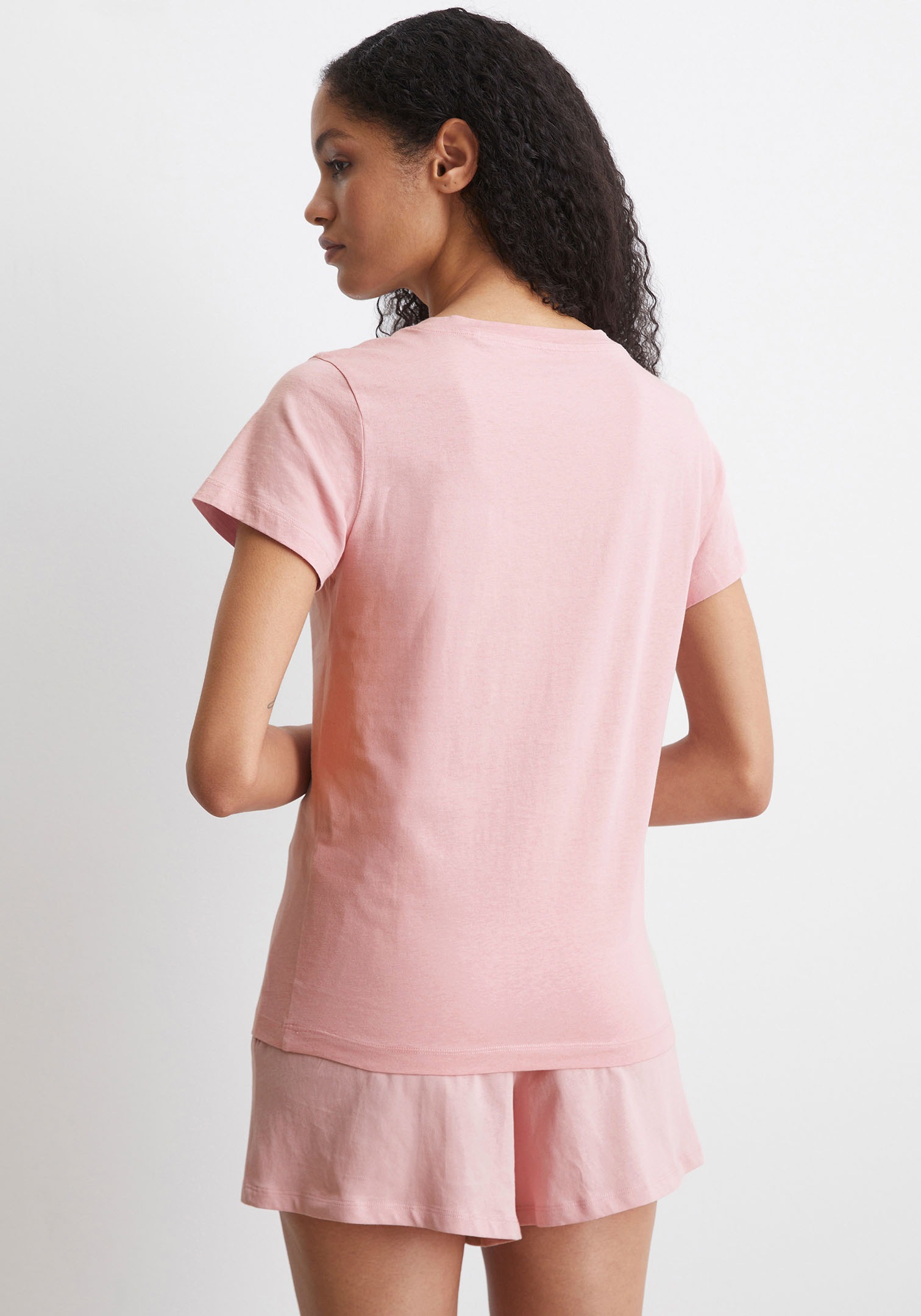 Marc O'Polo T-Shirt »Mix & Match Cotton«, mit dezenter Markenstickerei
