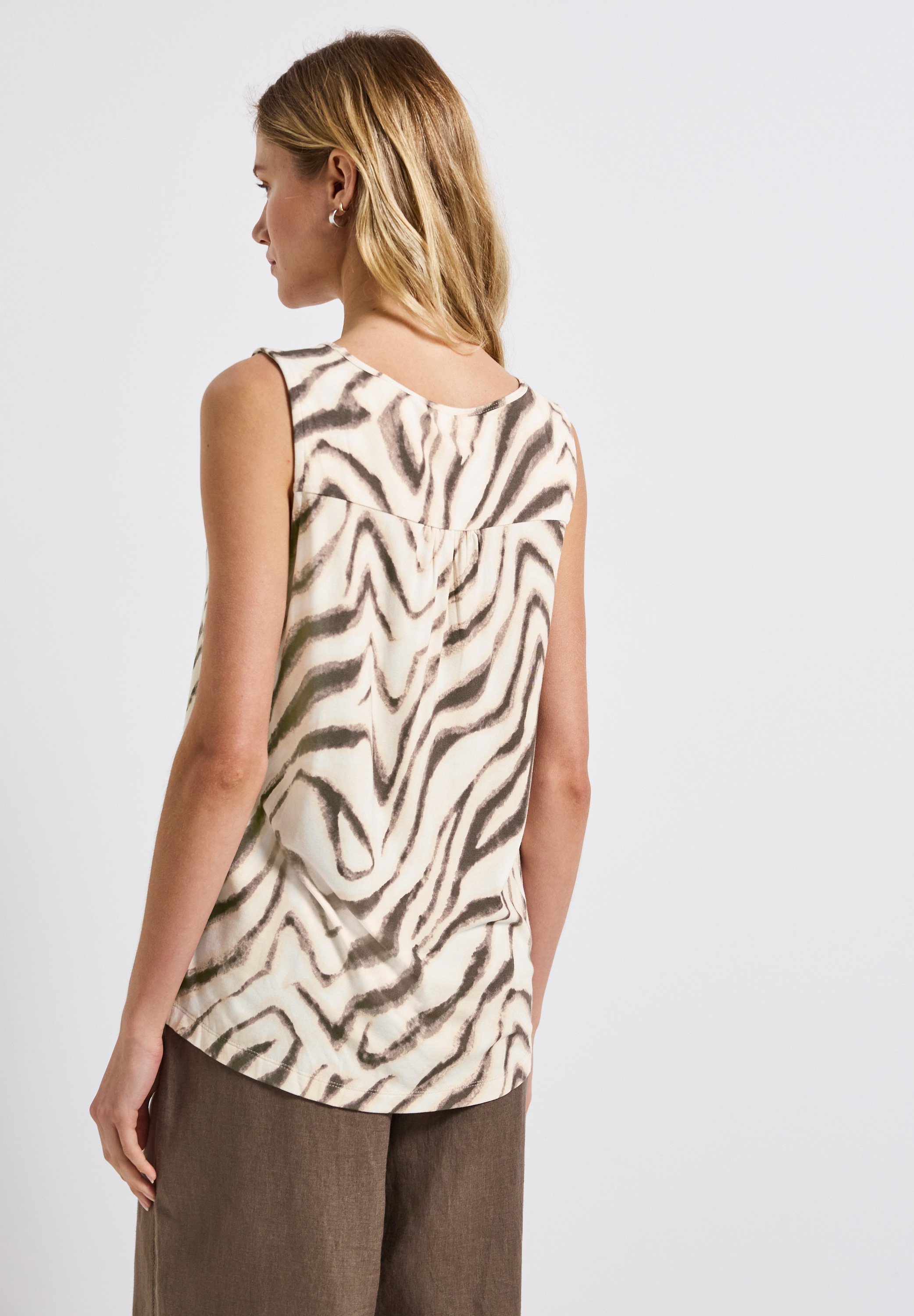 STREET ONE Trägertop, mit All-Over Print günstig online kaufen