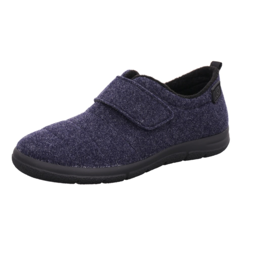 Rohde Hausschuh "H.Olbia" Klettschuh, Homeslipper, Wohlfühlschuh mit Klett