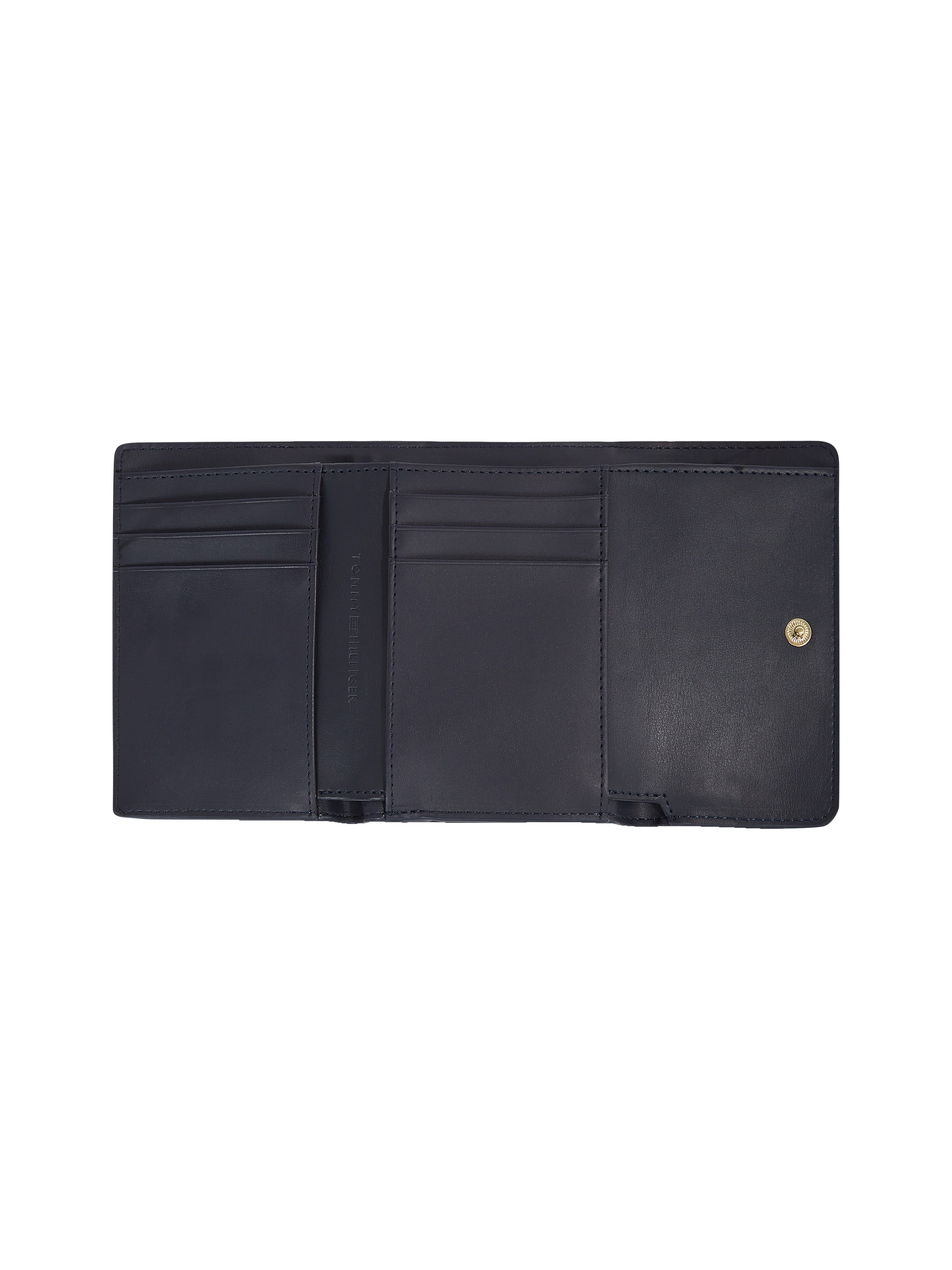 Tommy Hilfiger Geldbörse »TH DISTINCT TRIFOLD WALLET MONO«, Damen Geldbeutel, Portemonai mit edlem TH-Logo