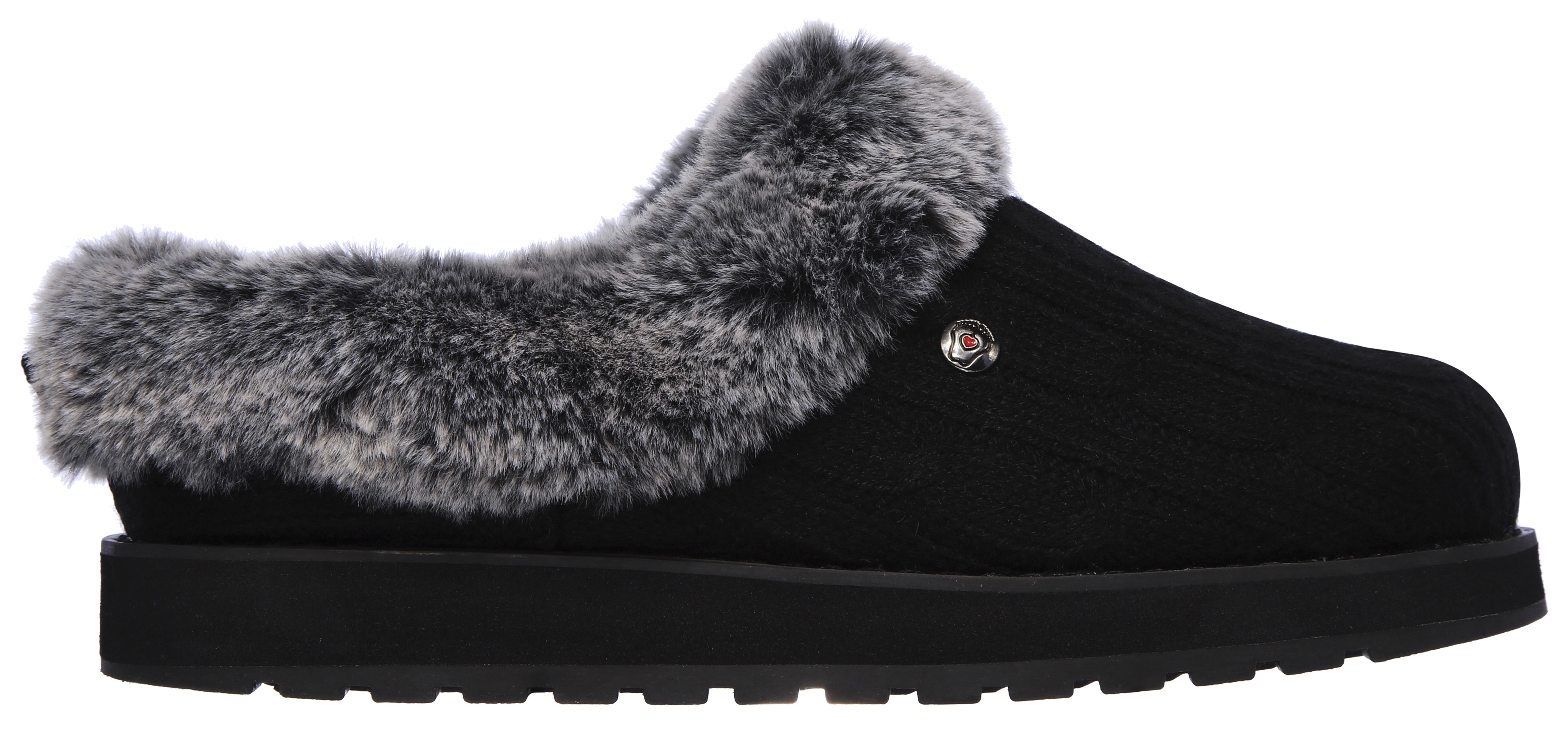 Thumbnail - Skechers Pantoffel "KEEPSAKES - ICE ANGEL" Hausschuh in Strick-Optik