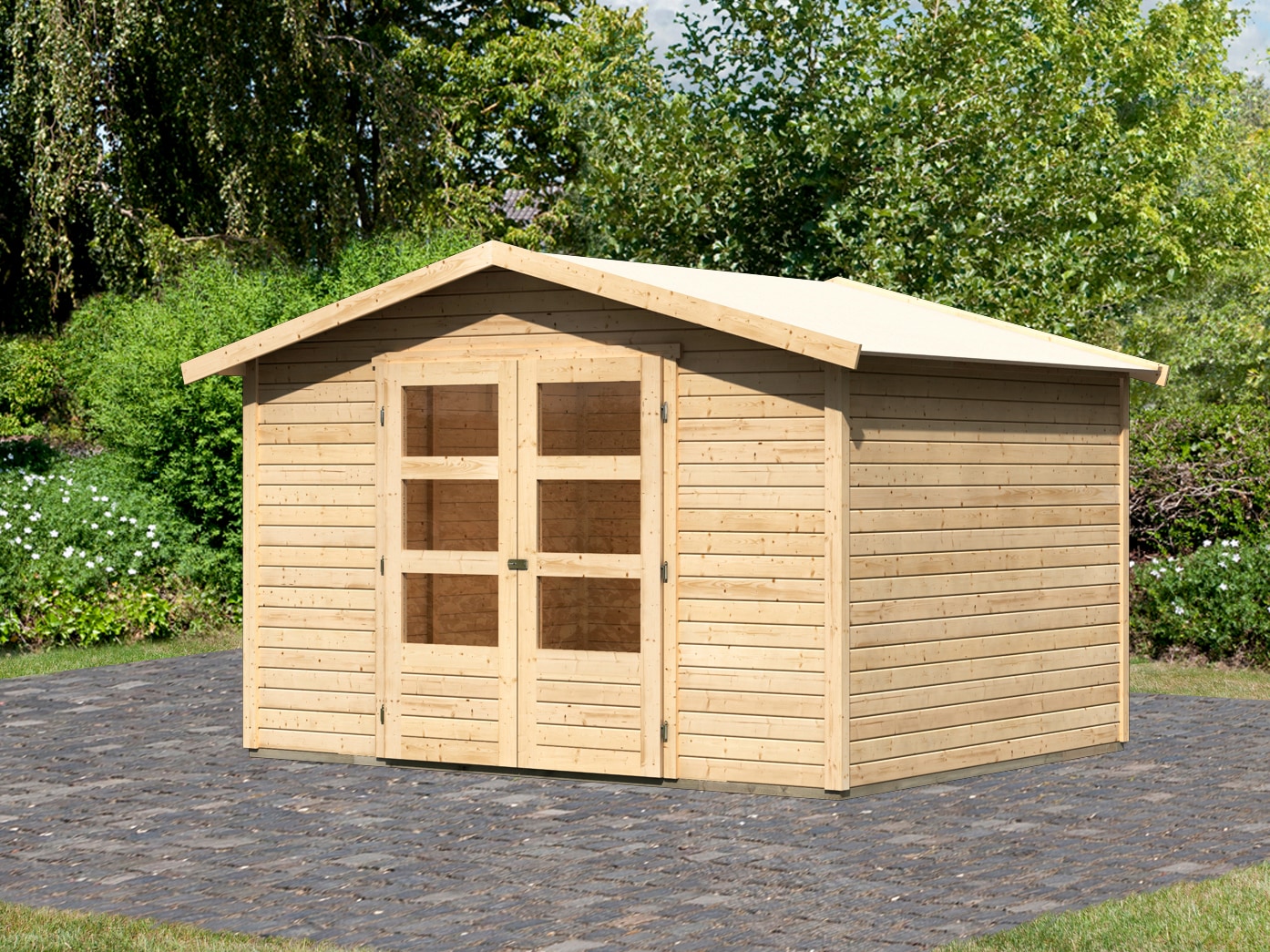 Karibu "Carlberg 5" naturbelassen oder anthrazit günstig online kaufen