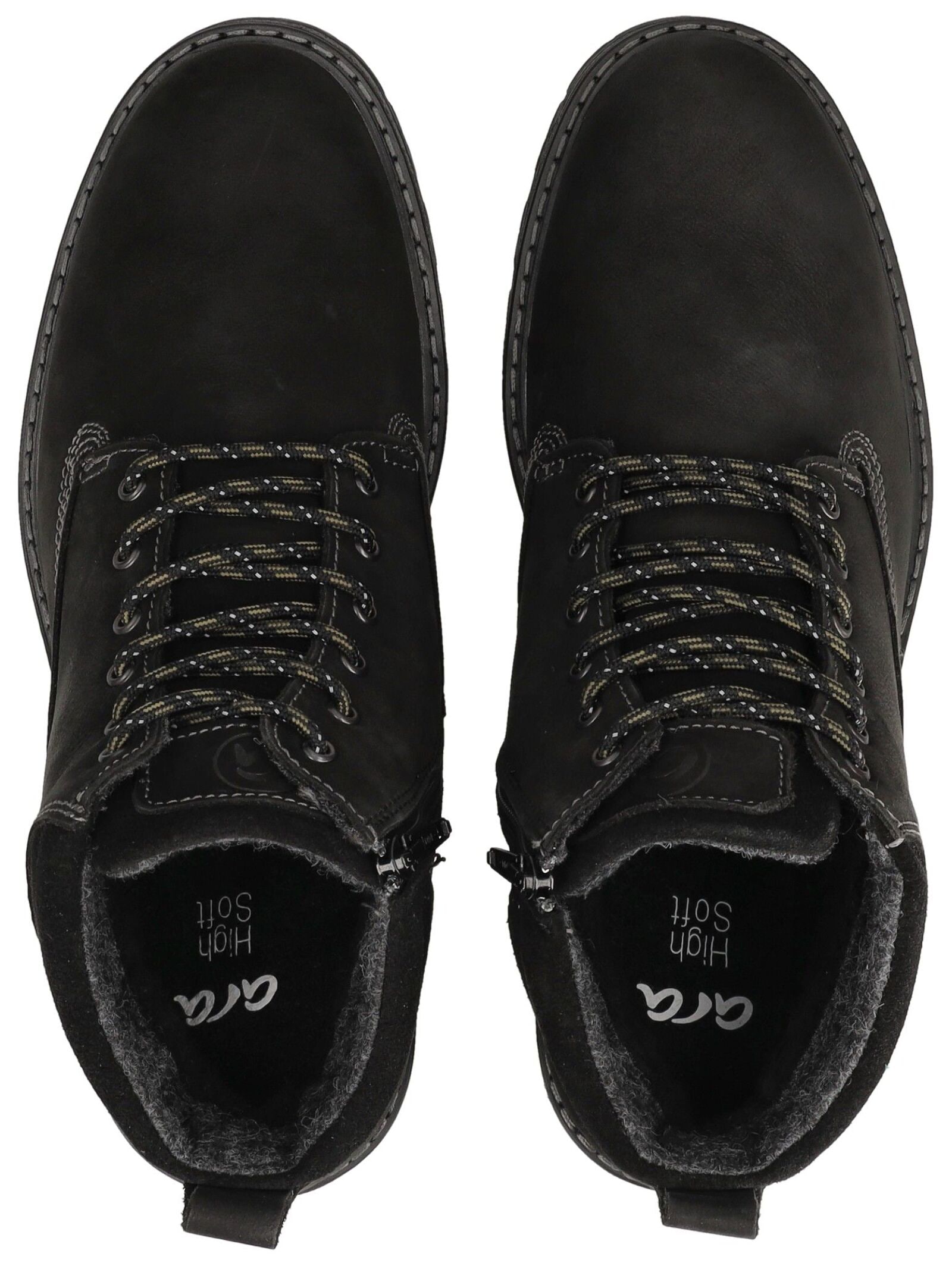 Ara Schnürstiefelette »Ara Stiefelette Veloursleder«