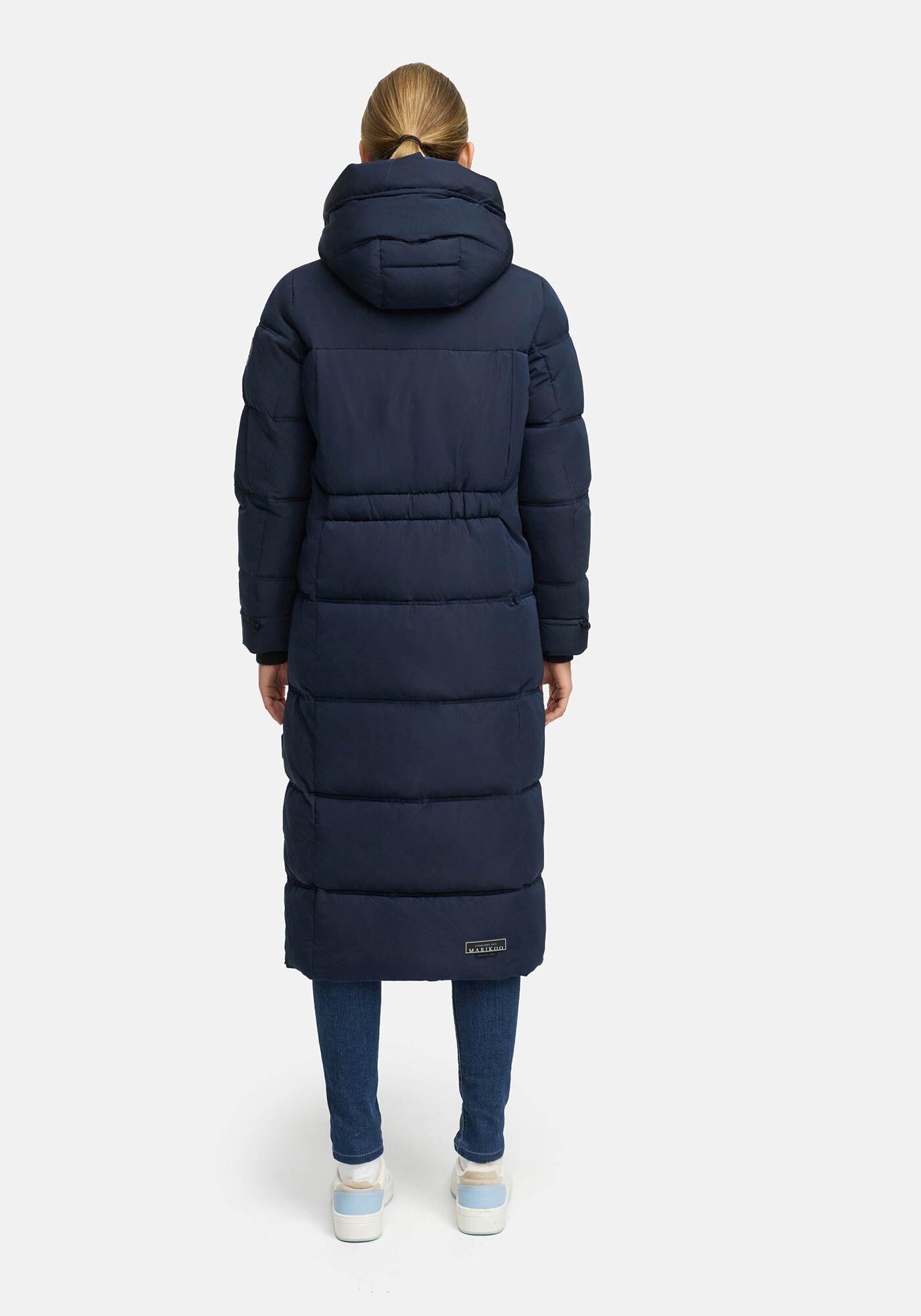 Marikoo Winterjacke »Honiaa« mit Seitenschlitzen für mehr Bewegungsfreiheit