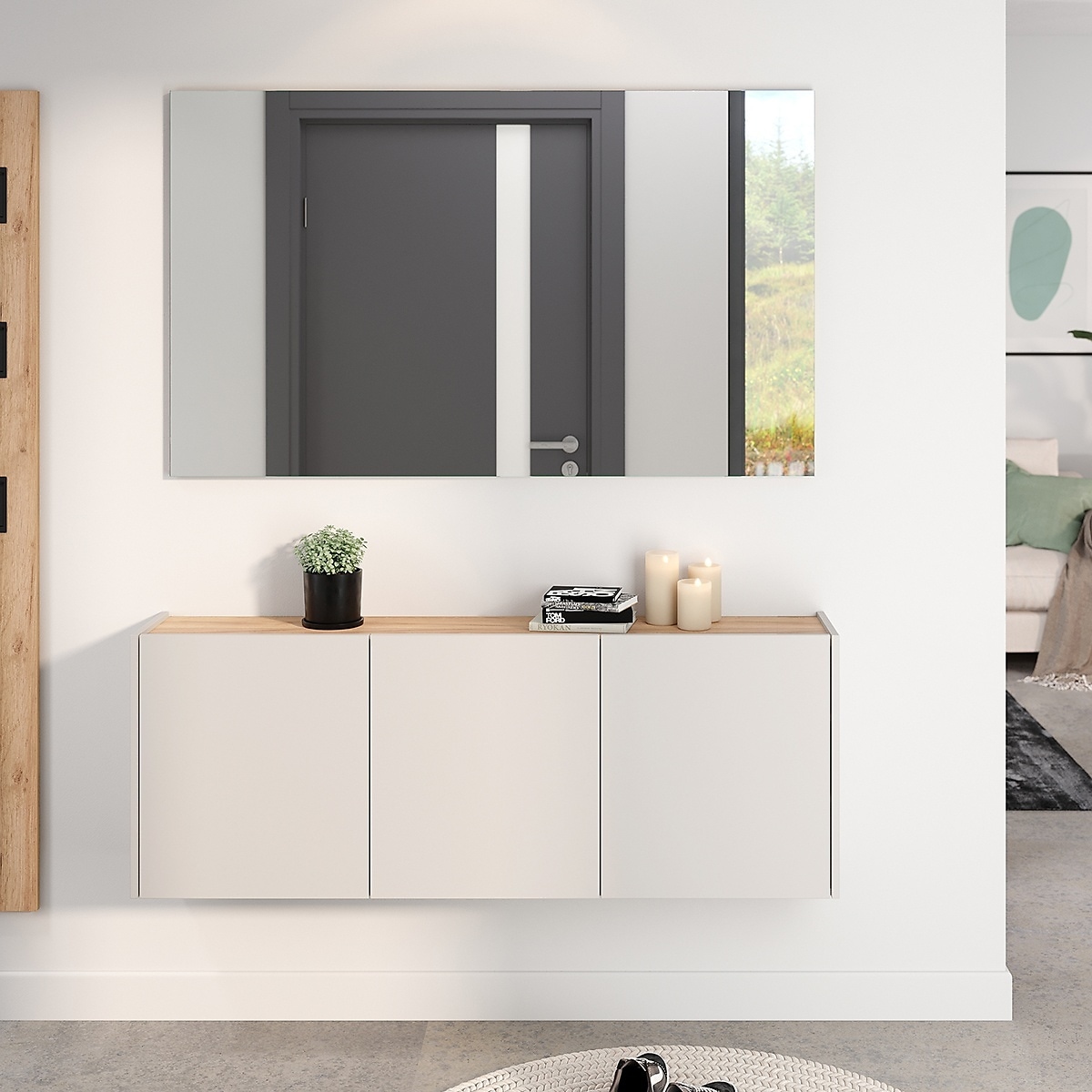 GERMANIA Garderoben-Set "GW-Libbiano" 2 Stk. tlg. günstig online kaufen